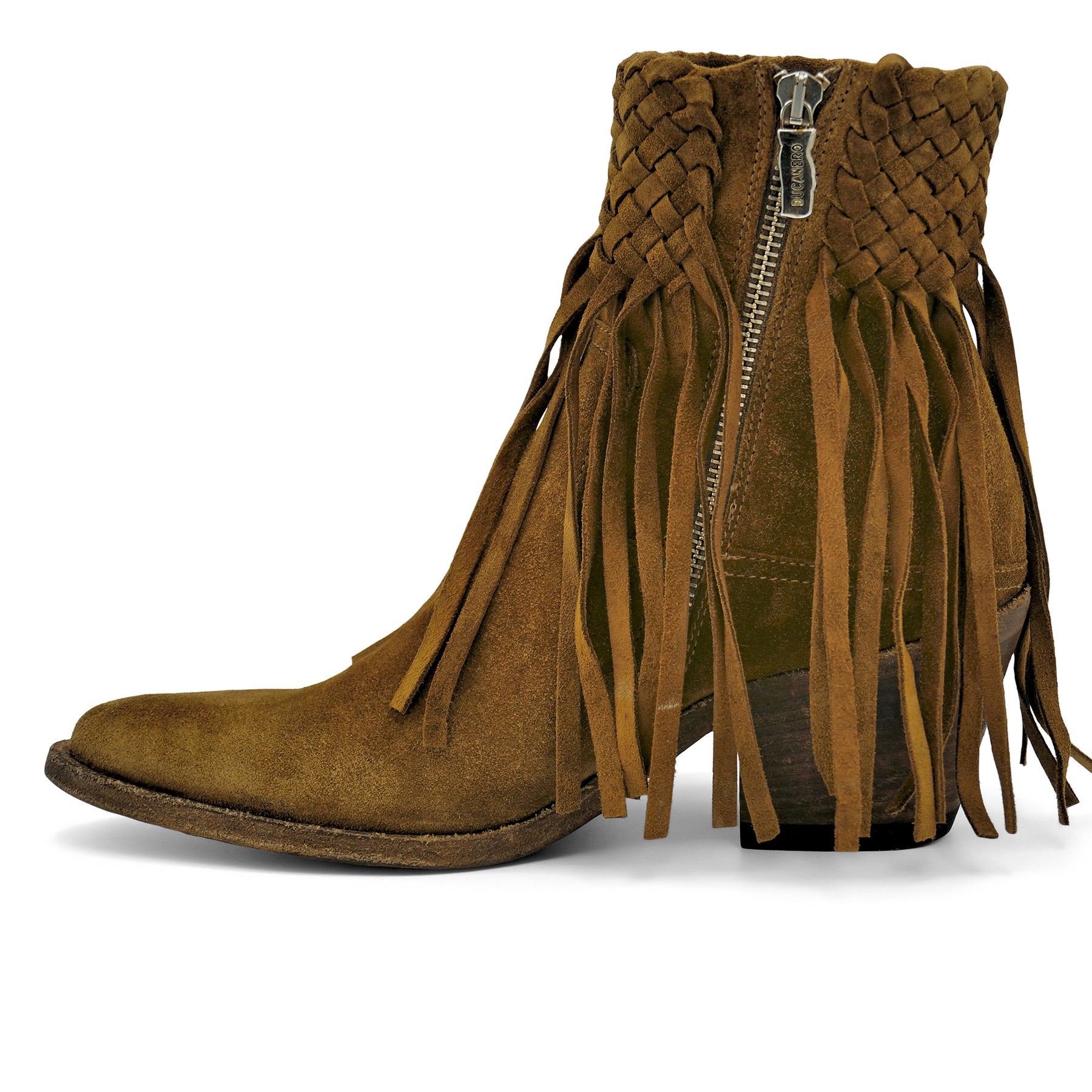 3905 - Tan Tassel Ankle
