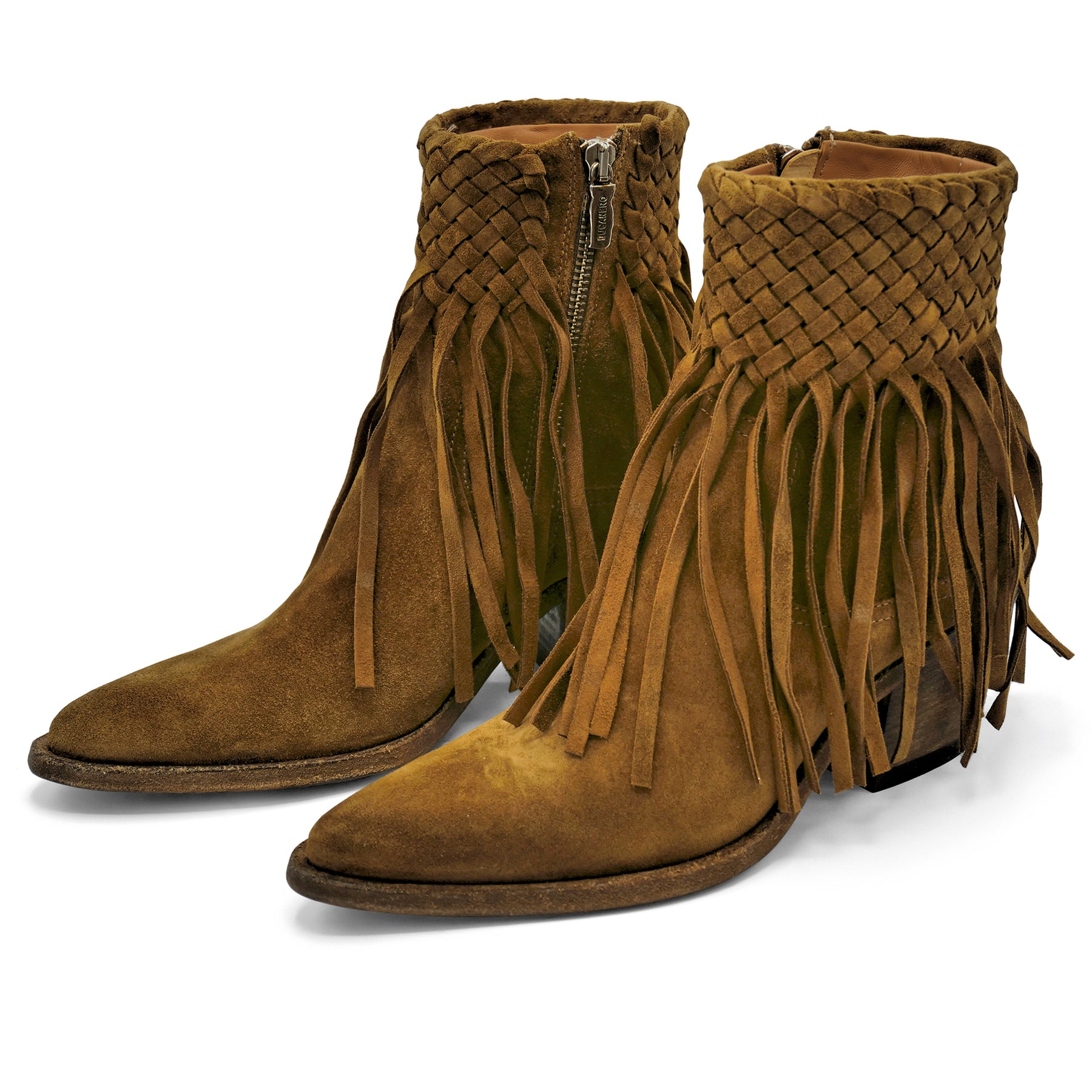 3905 - Tan Tassel Ankle