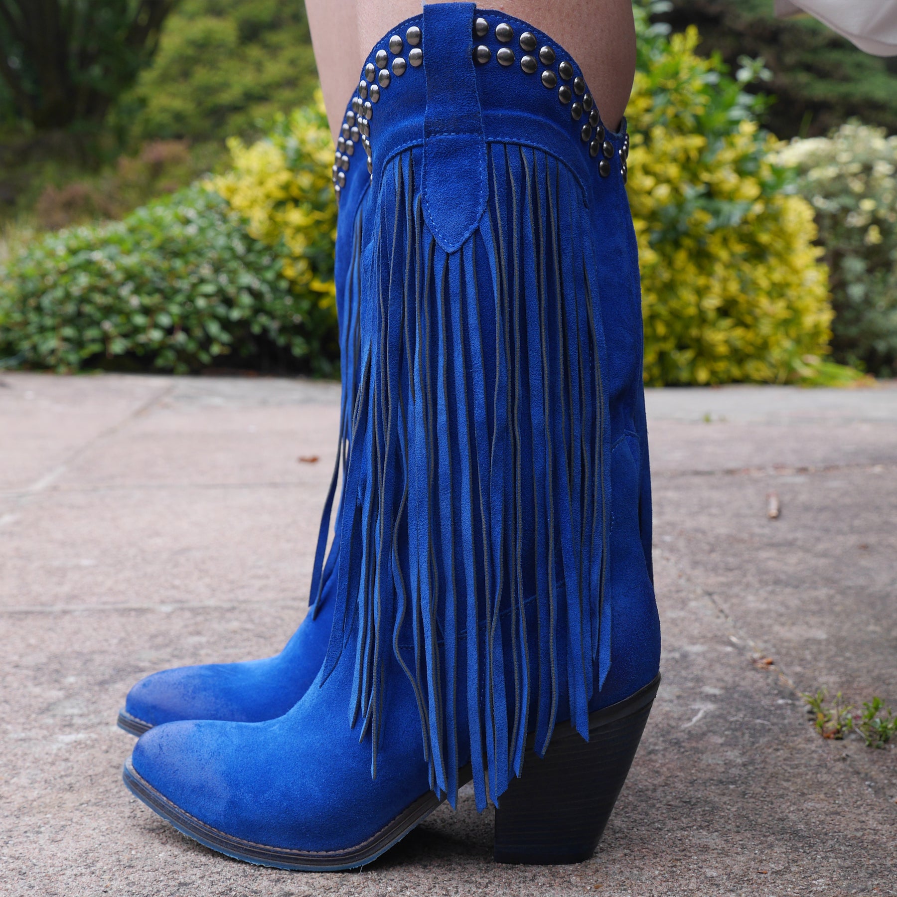 FLOR09 - Electro Blue Fringe