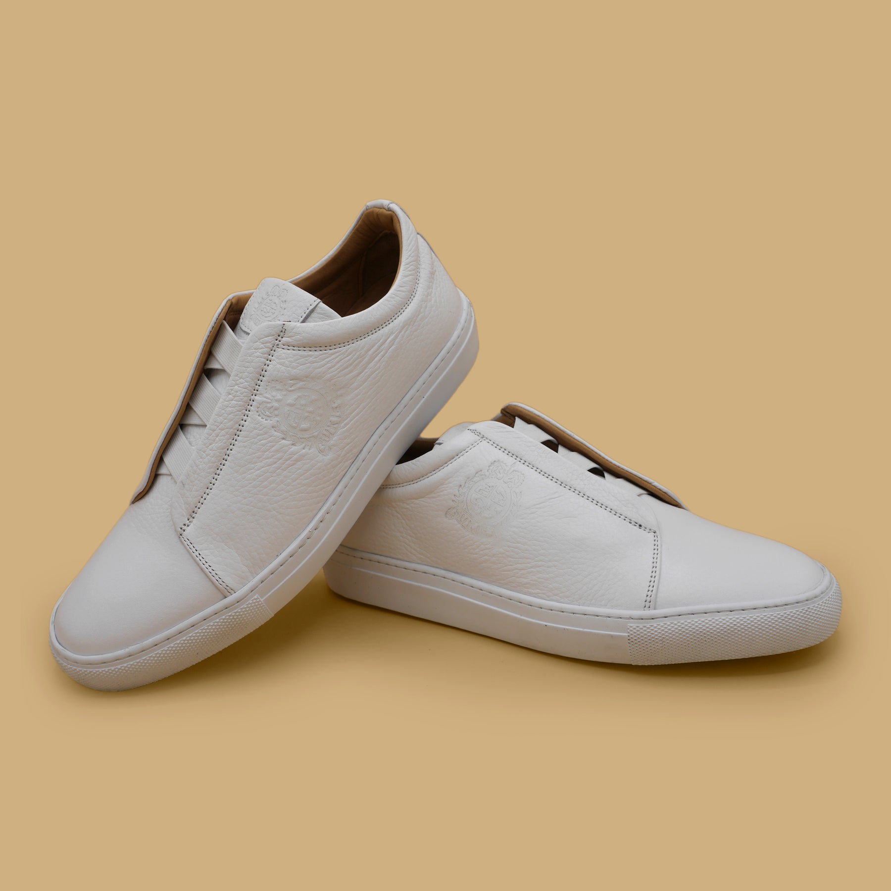 6004 - White Leather