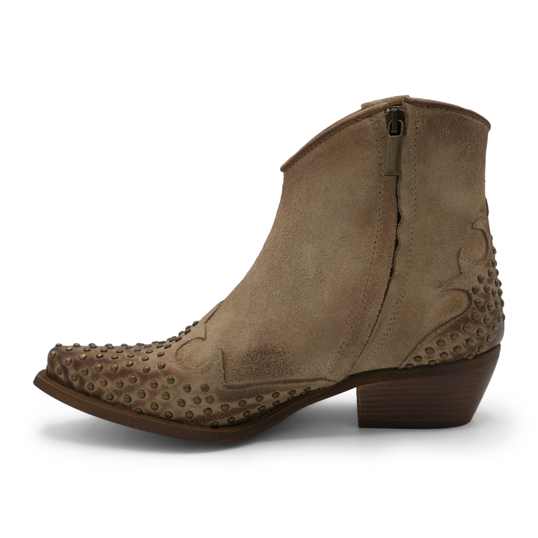 Dakota13 - Beige Suede