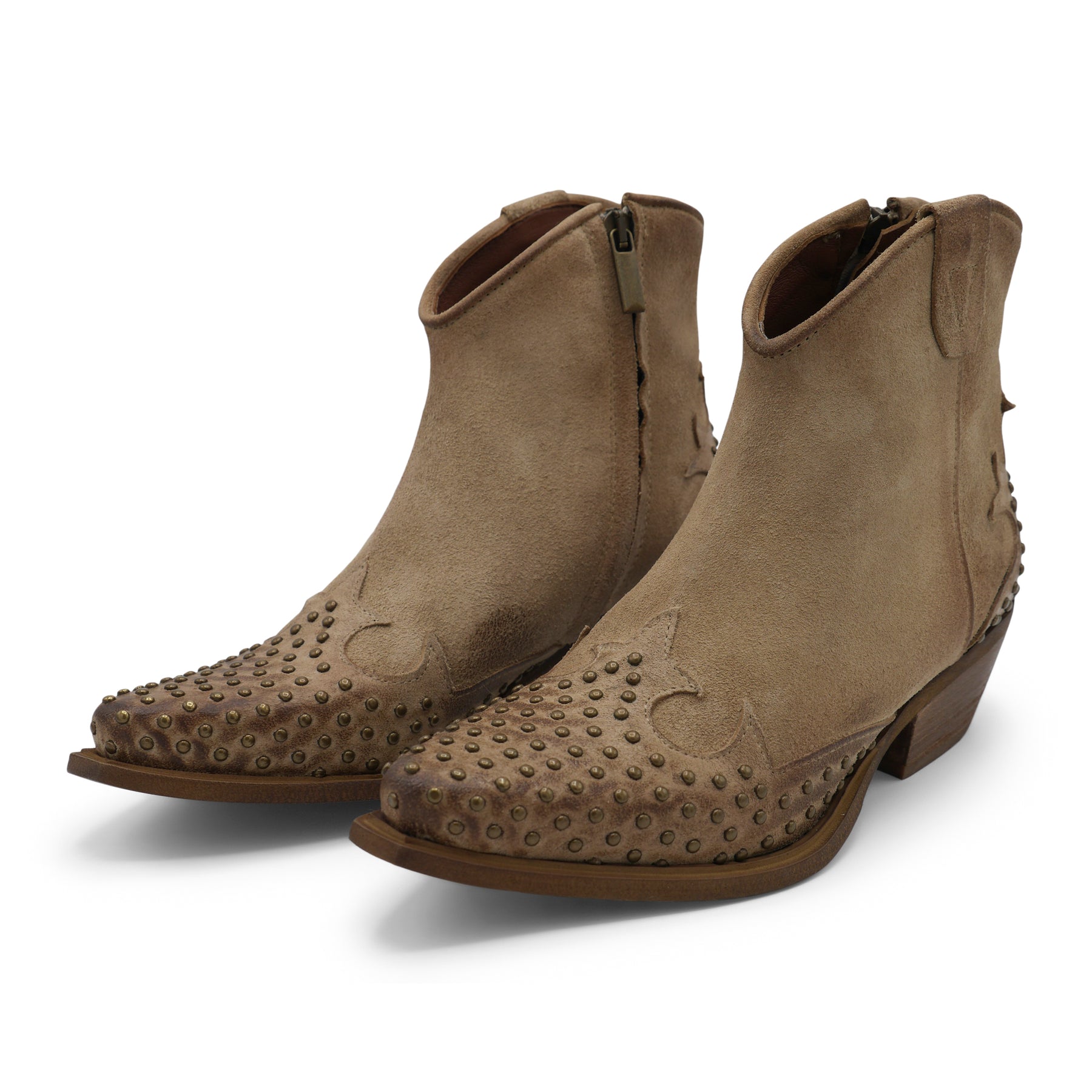 Dakota13 - Beige Suede