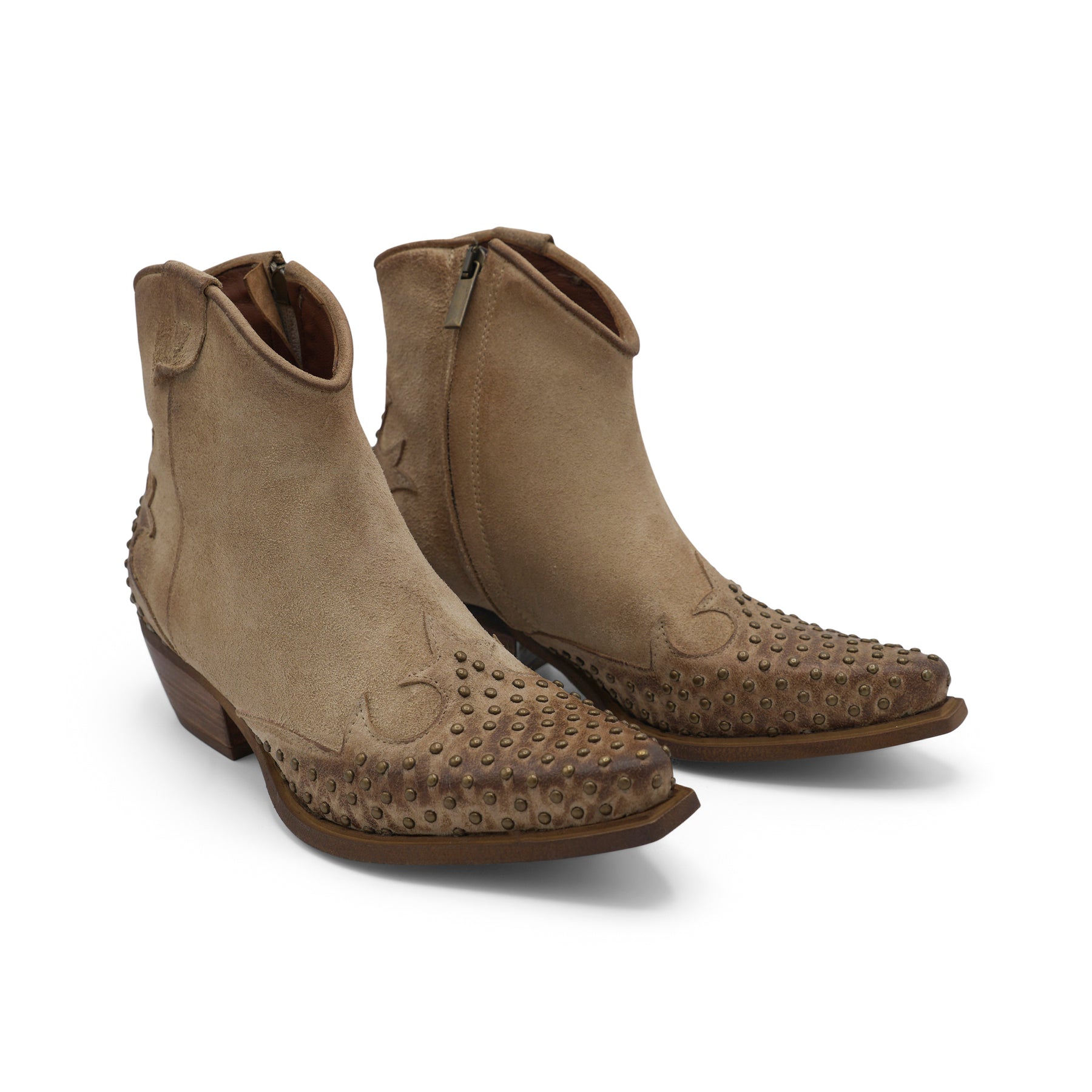 Dakota13 - Beige Suede