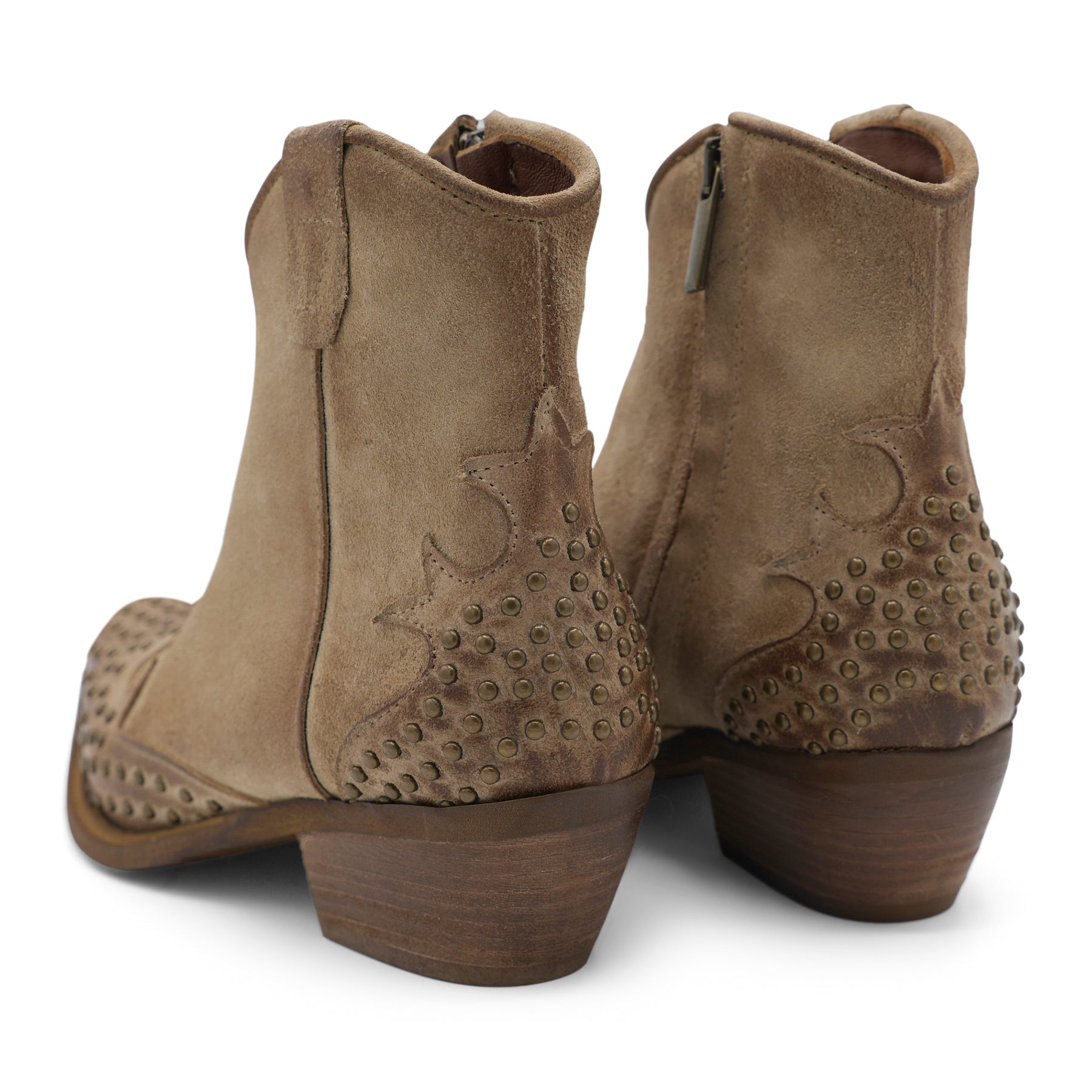 Dakota13 - Beige Suede
