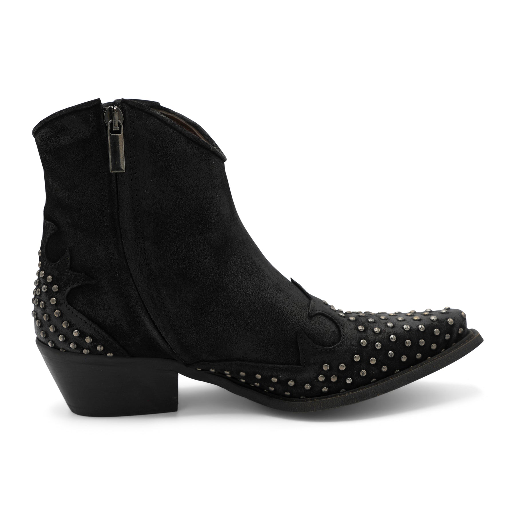 Dakota13 - Black Suede