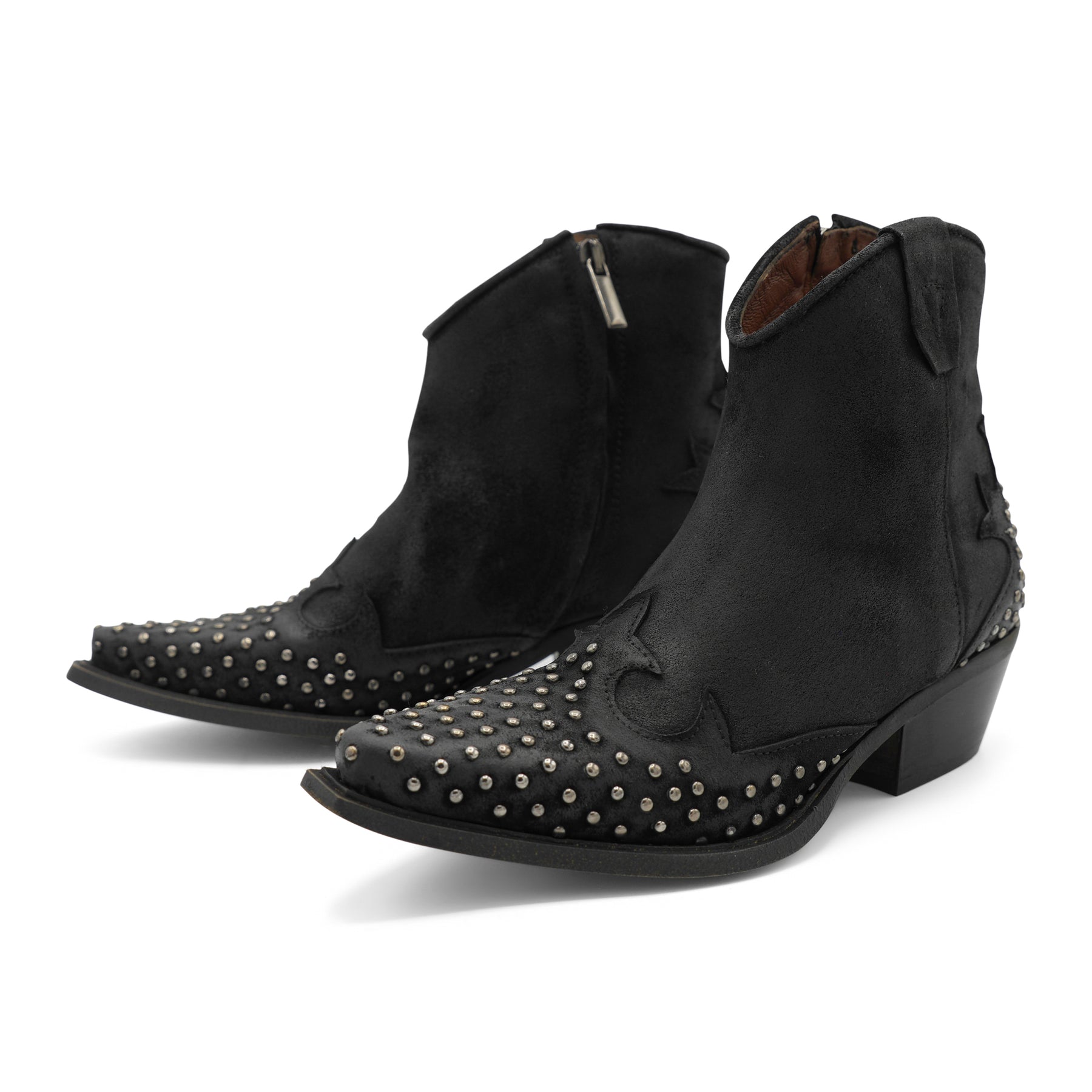 Dakota13 - Black Suede