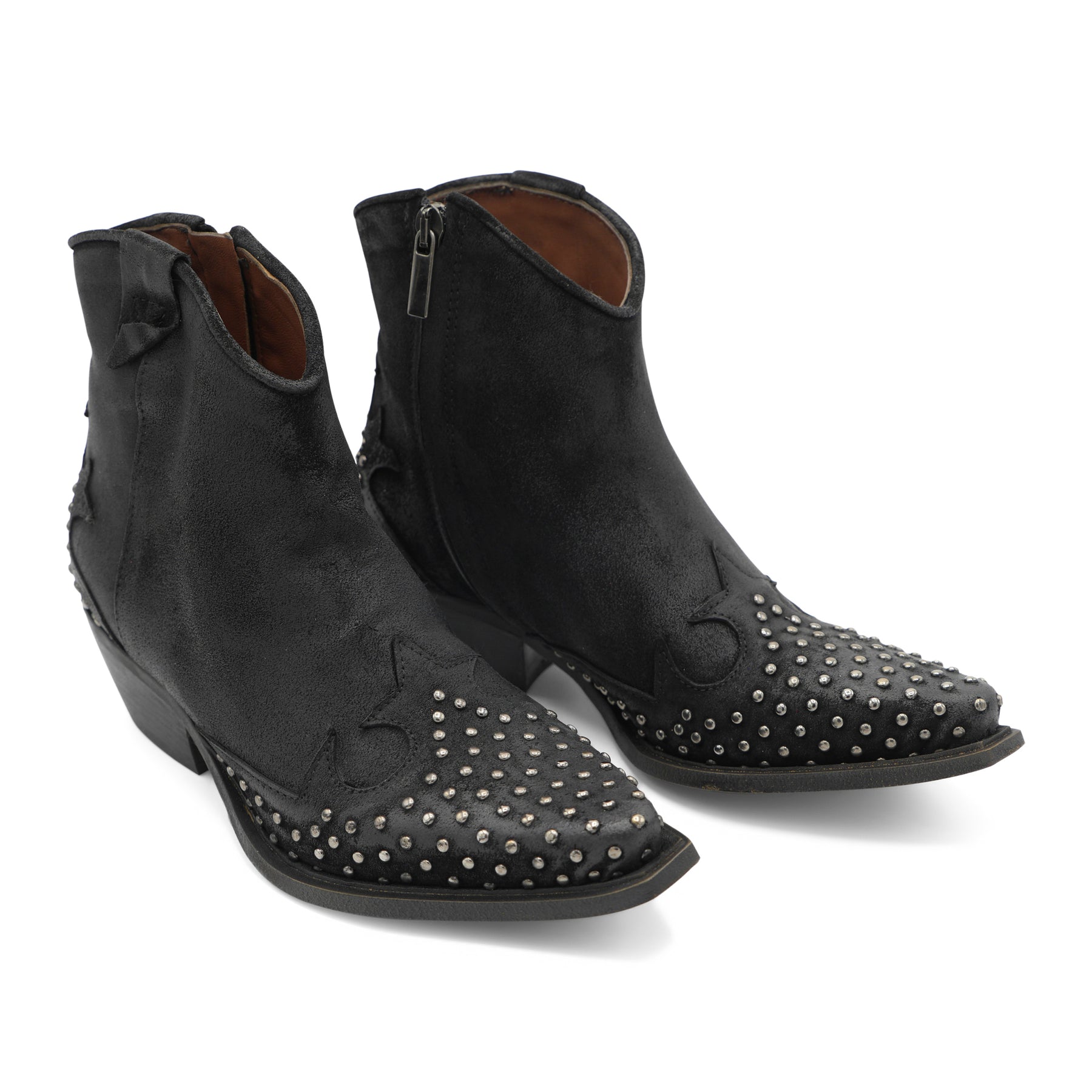Dakota13 - Black Suede