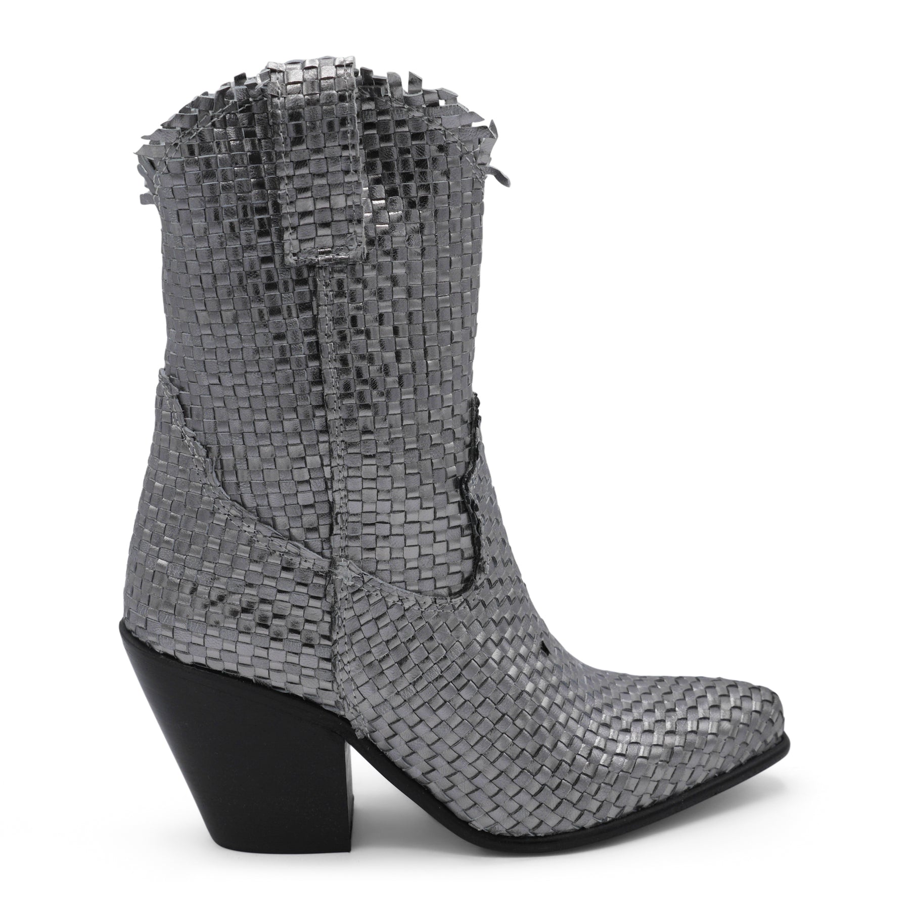 VT353 - Piombo Weave Leather