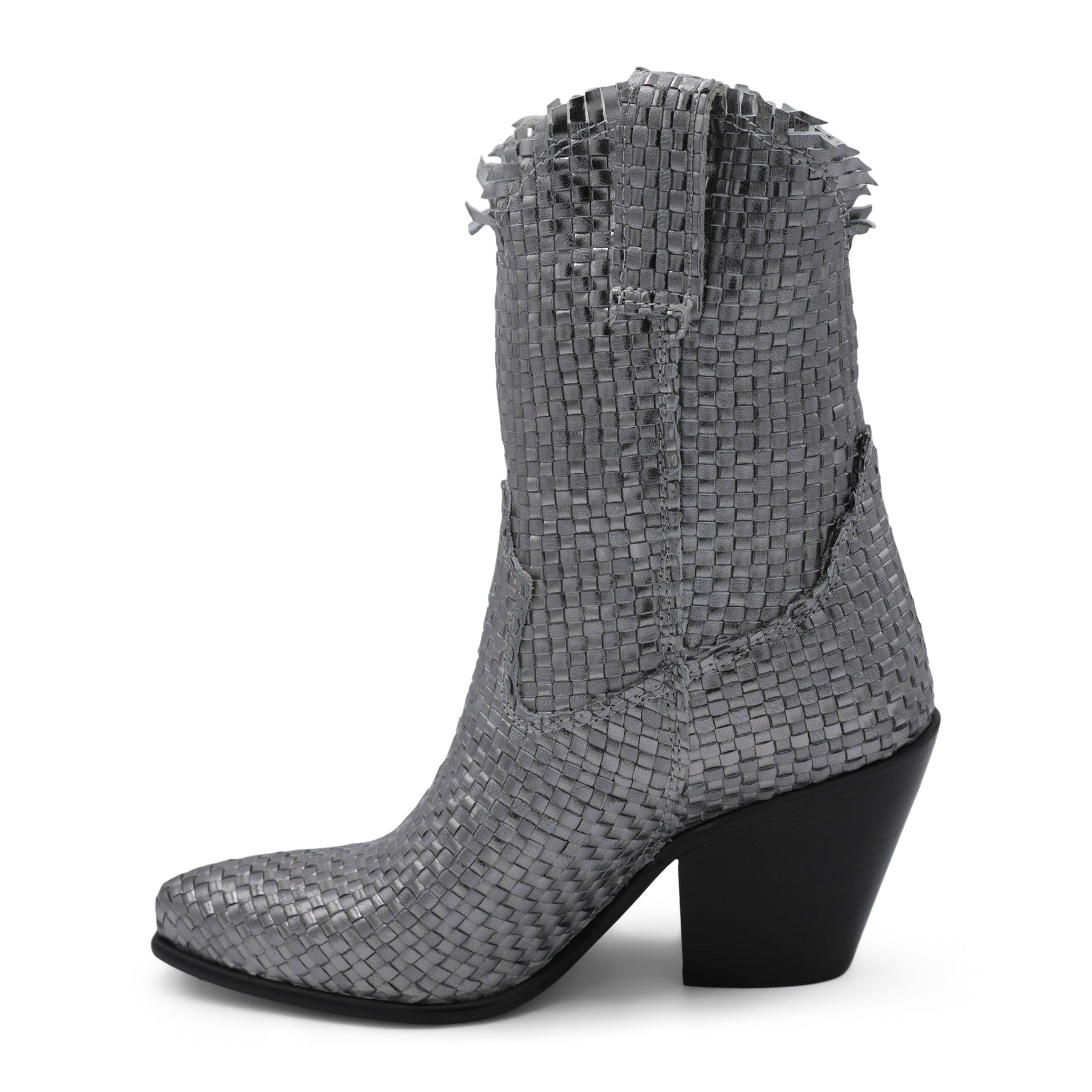 VT353 - Piombo Weave Leather