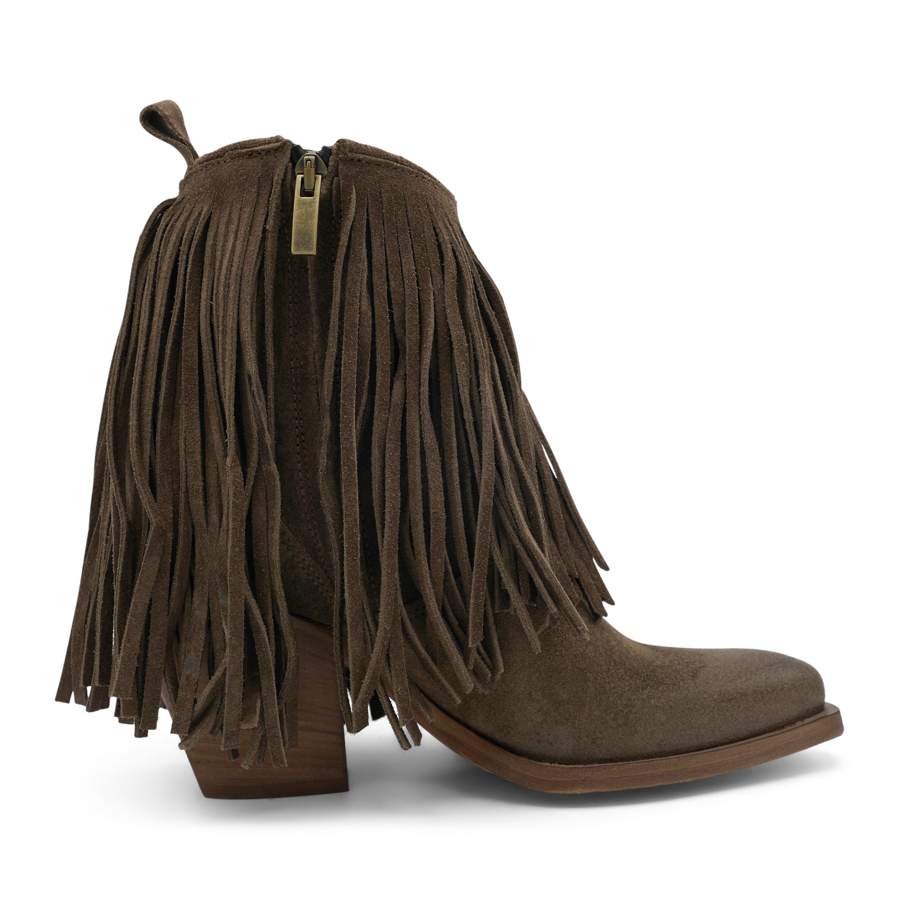 XD2125 - Brown Tassel Ankle