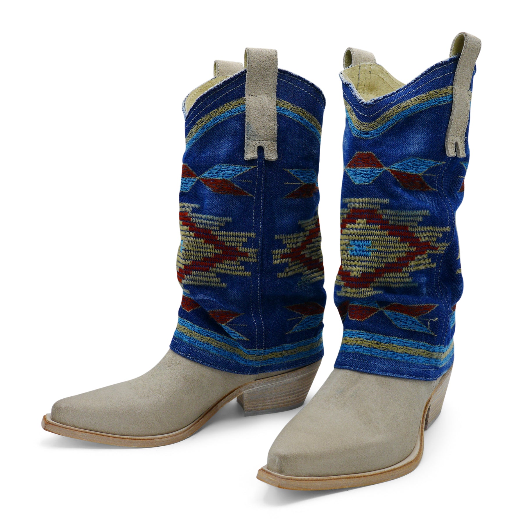 IZEL - Off White Navajo Jeans