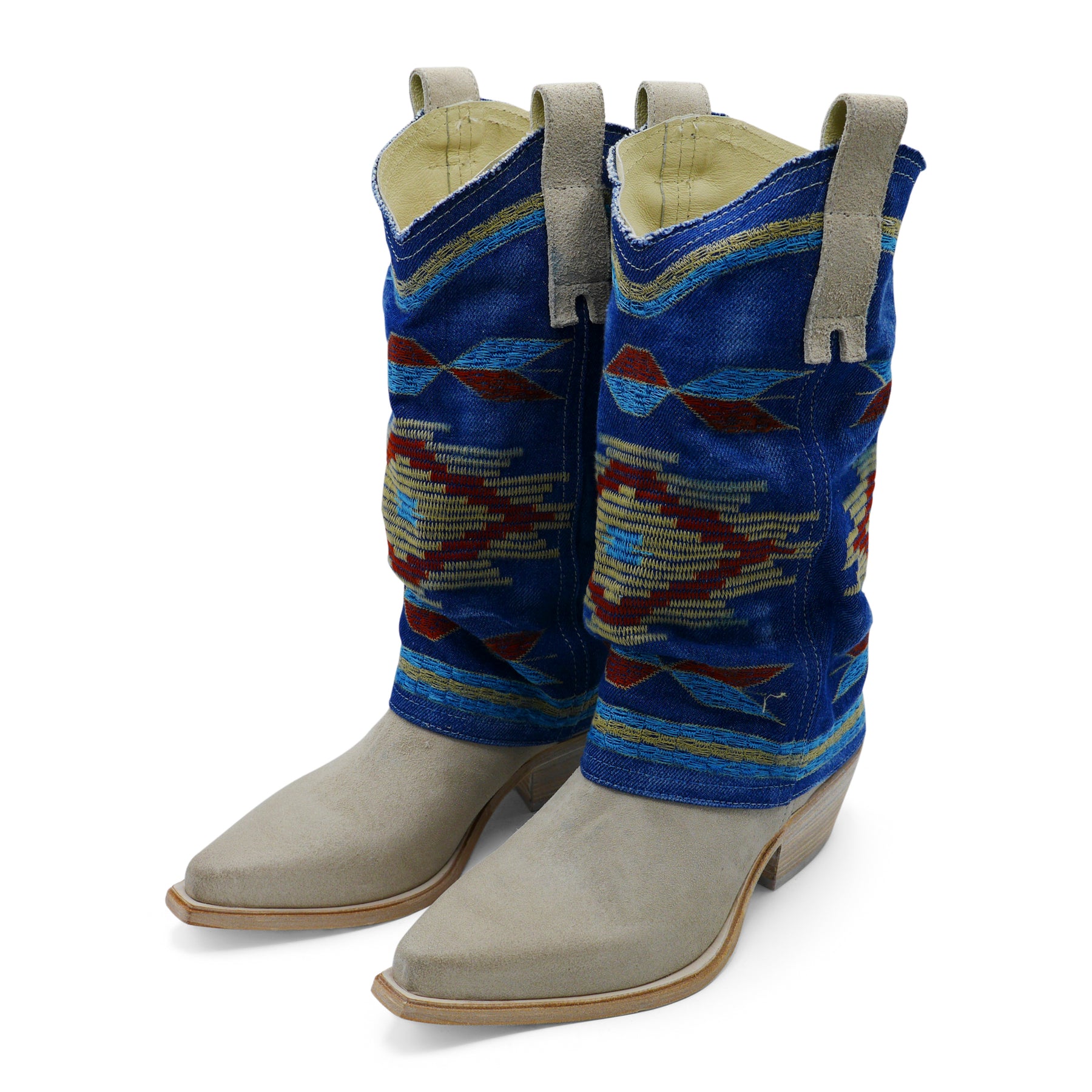 IZEL - Off White Navajo Jeans