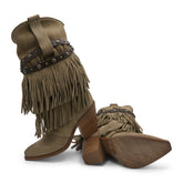 XD2128 - Dove Triple Layered Fringe