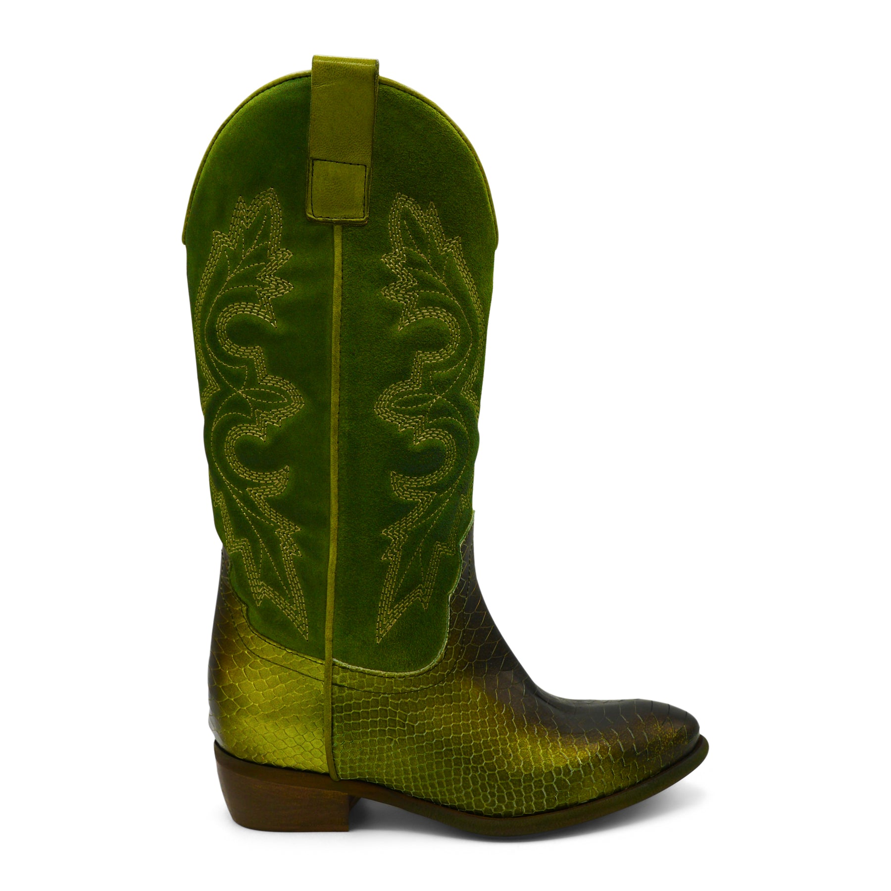 Main05 - Exotic Green Snake Print