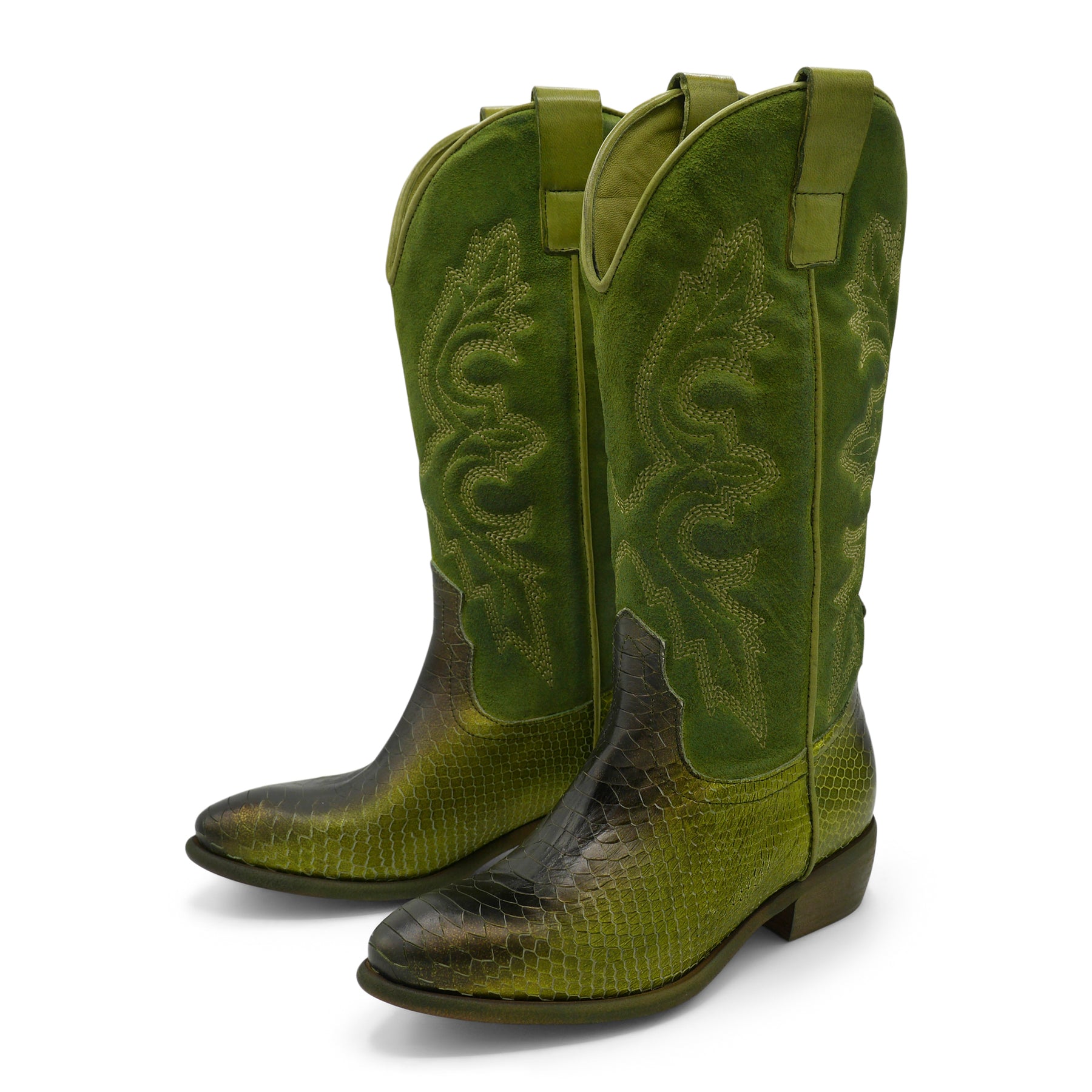 Main05 - Exotic Green Snake Print