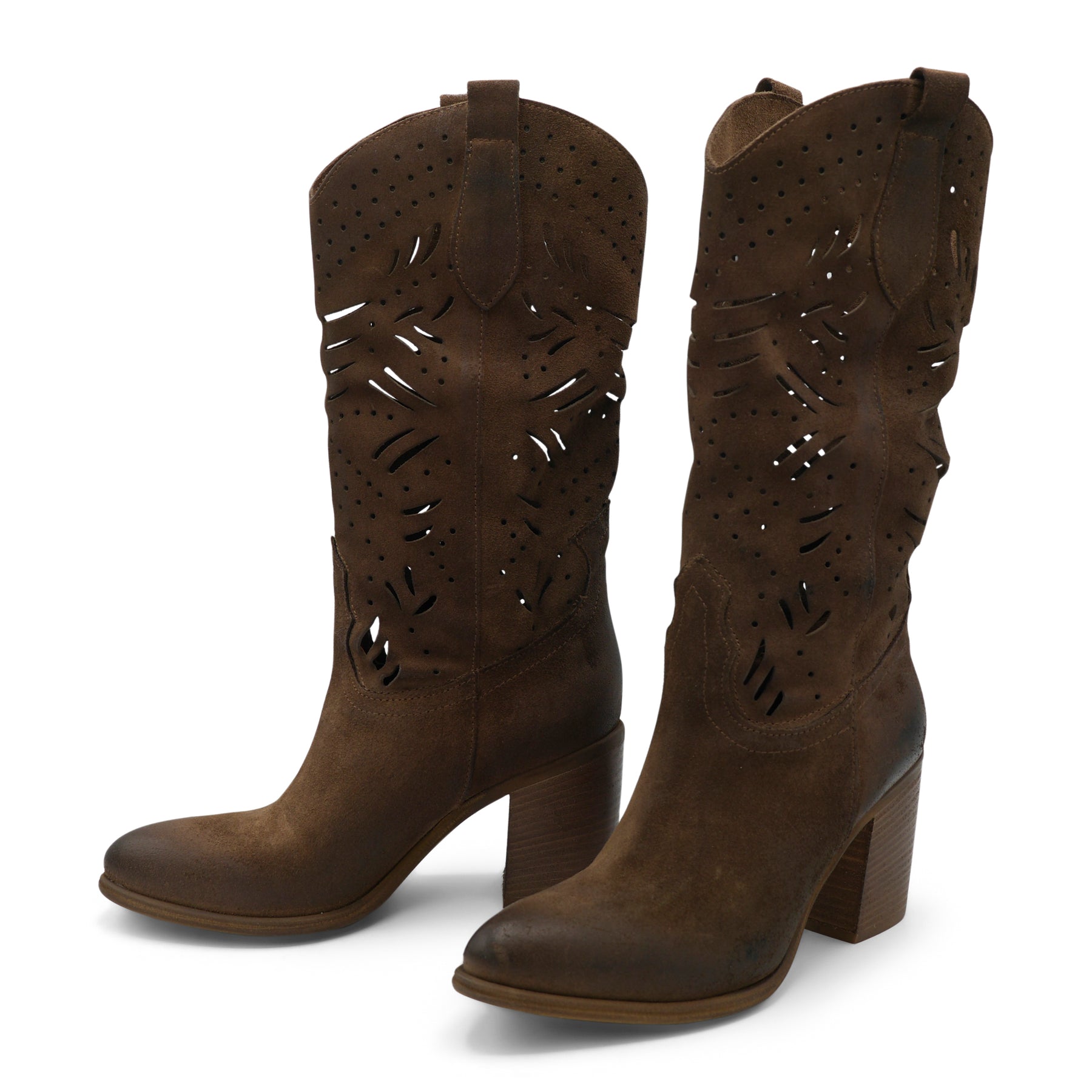 CARACUS - Amaretto Hand Lasered Boot