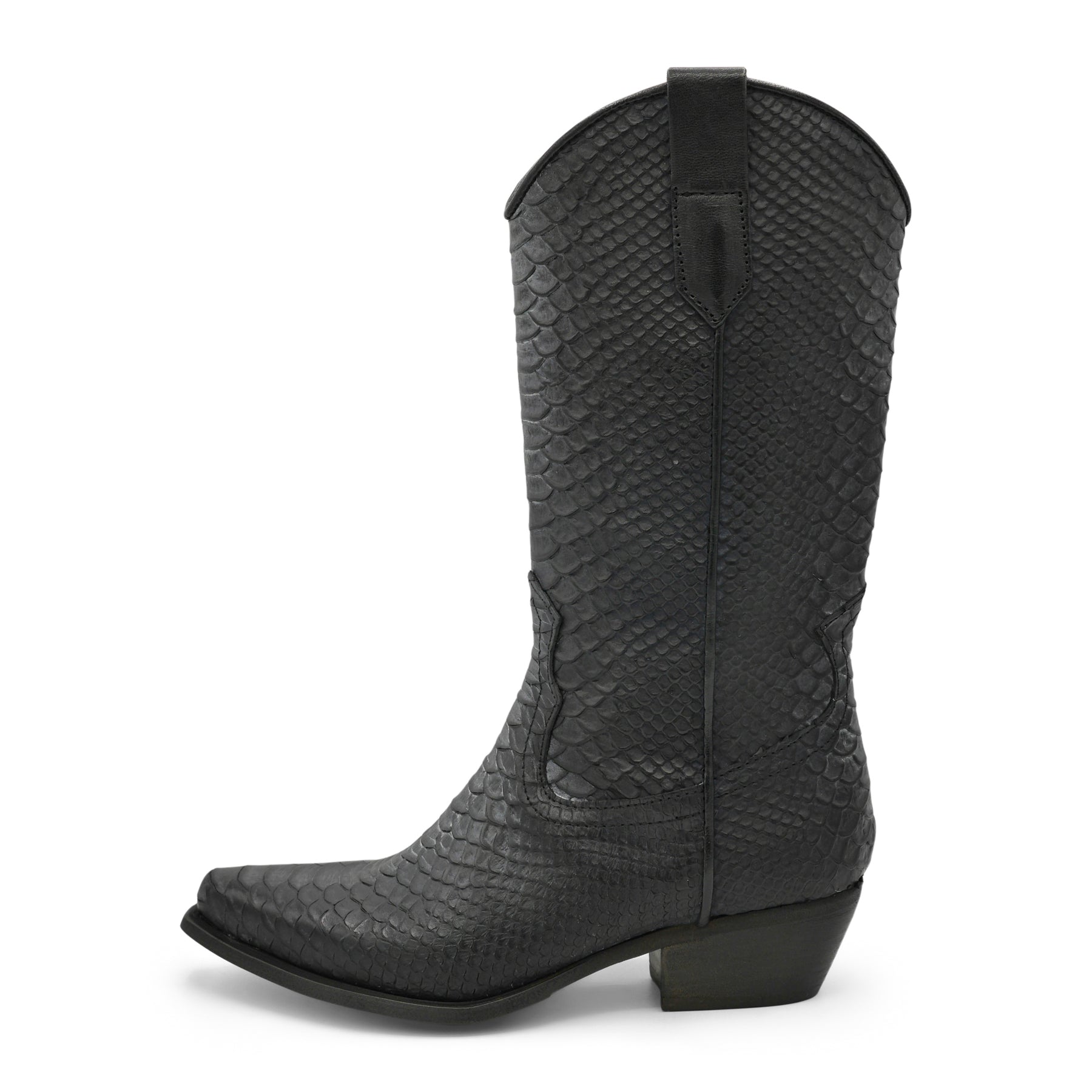 DAKOTA11 - Charcoal Black Python