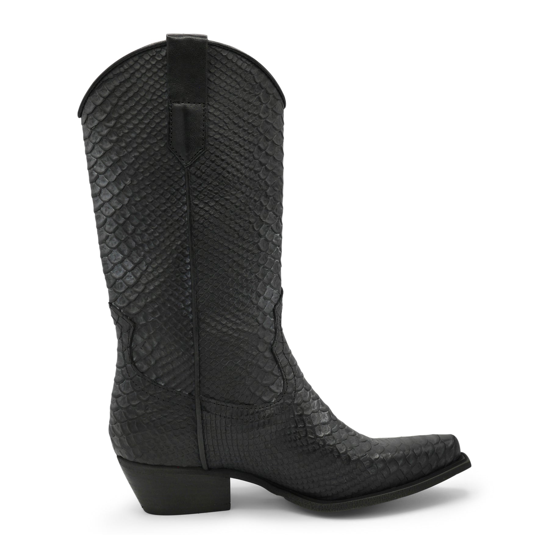 DAKOTA11 - Charcoal Black Python