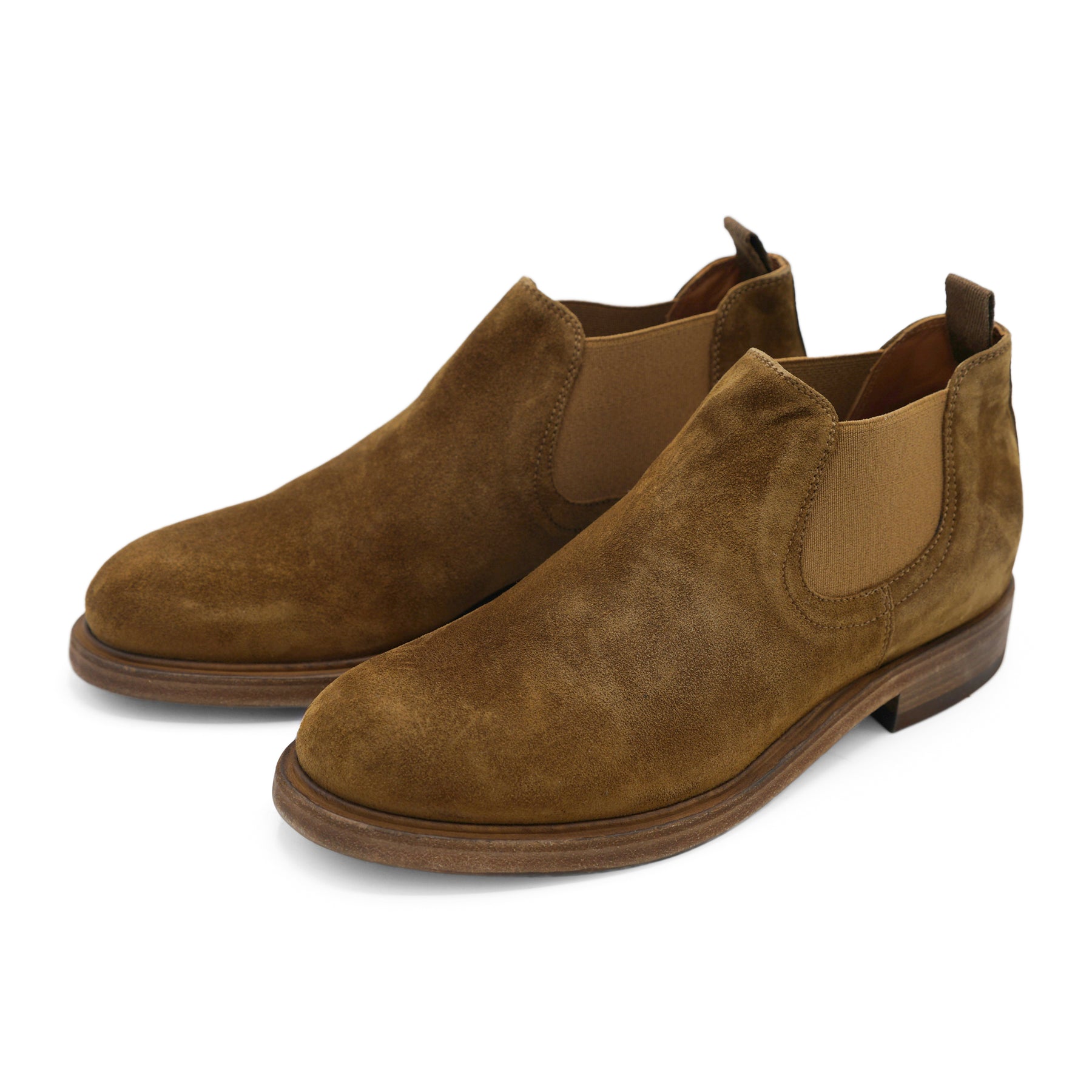 2810 - Tan Suede Chelsea Boot