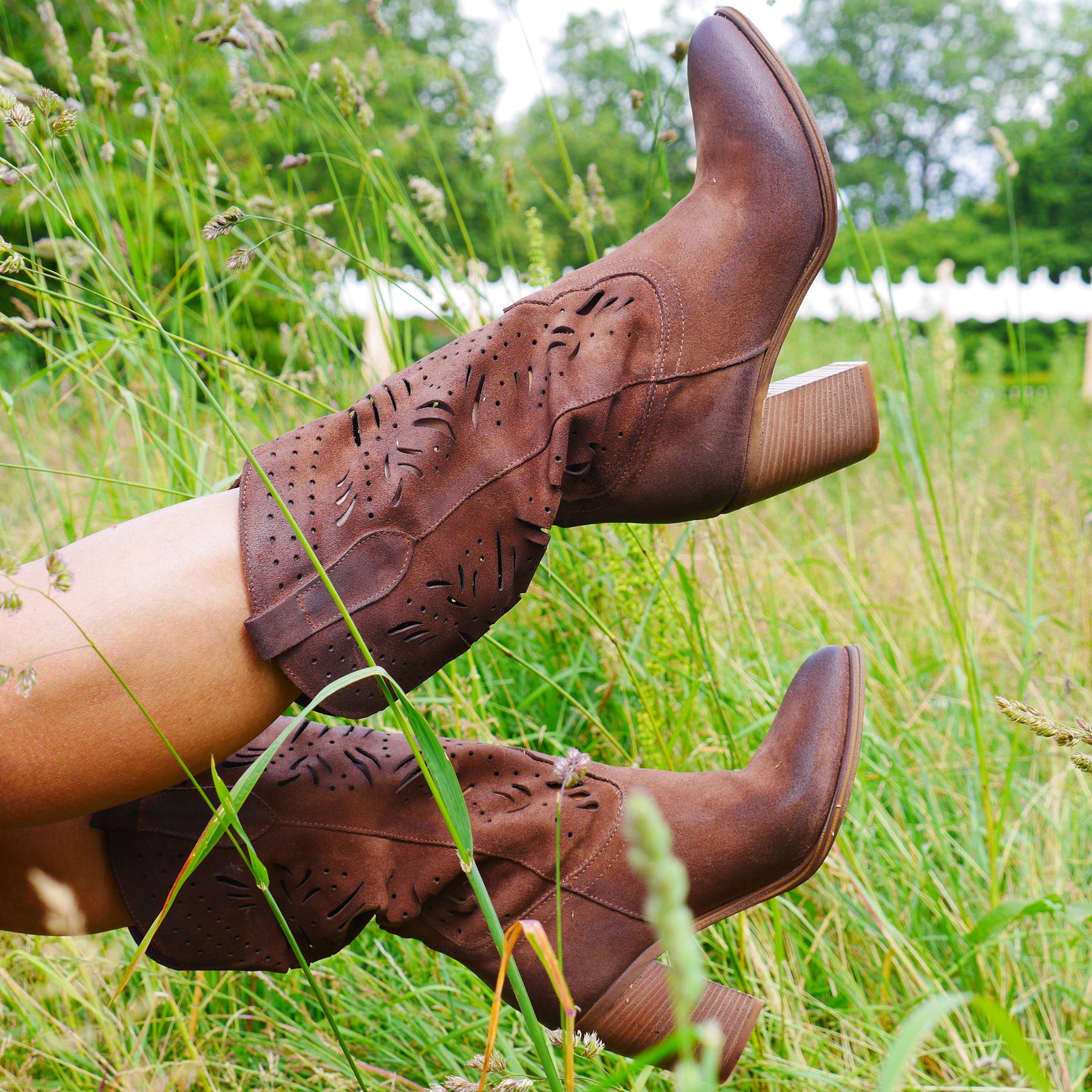 CARACUS - Amaretto Hand Lasered Boot