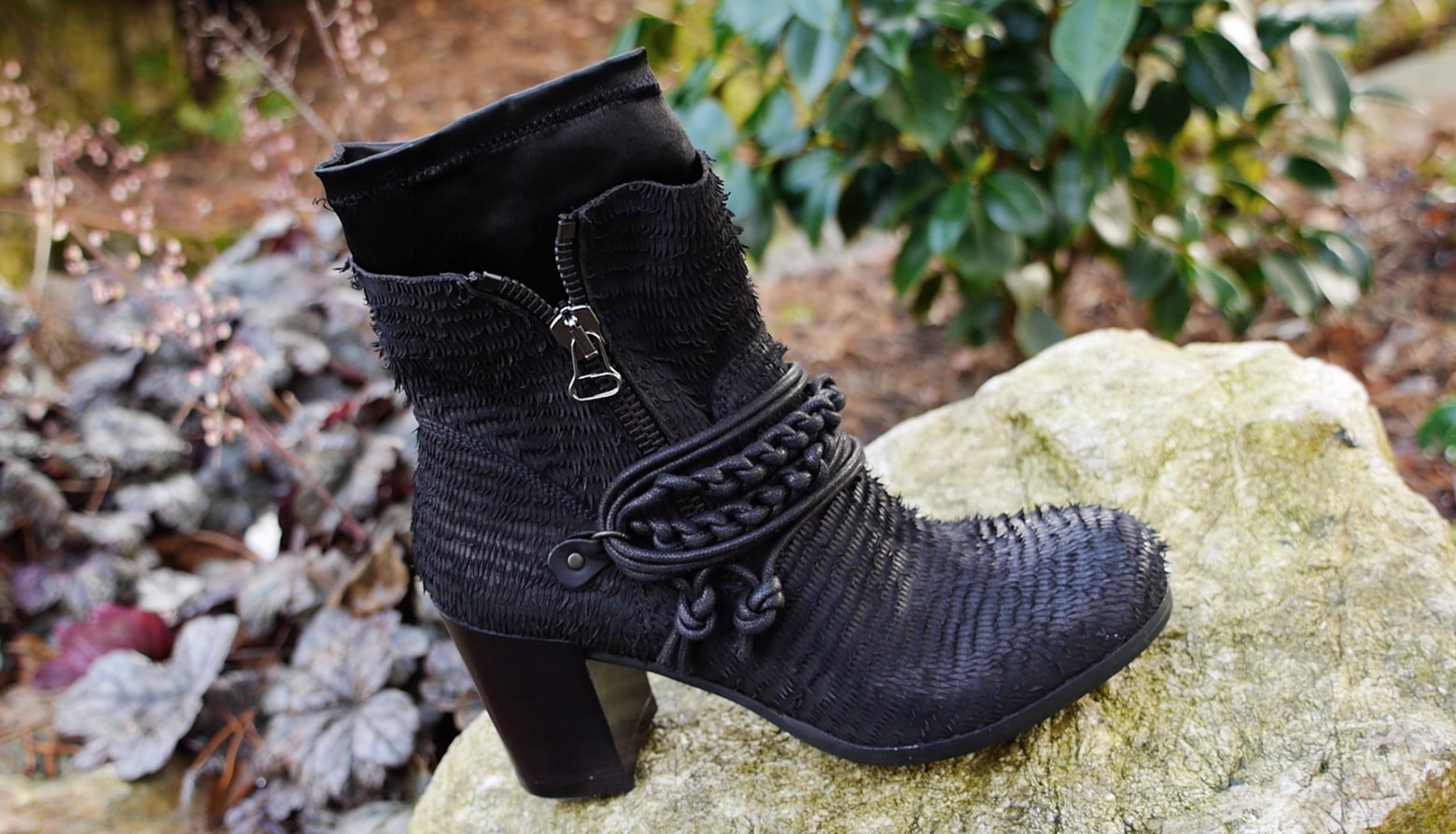 1402X28 - Black Ankle Boot