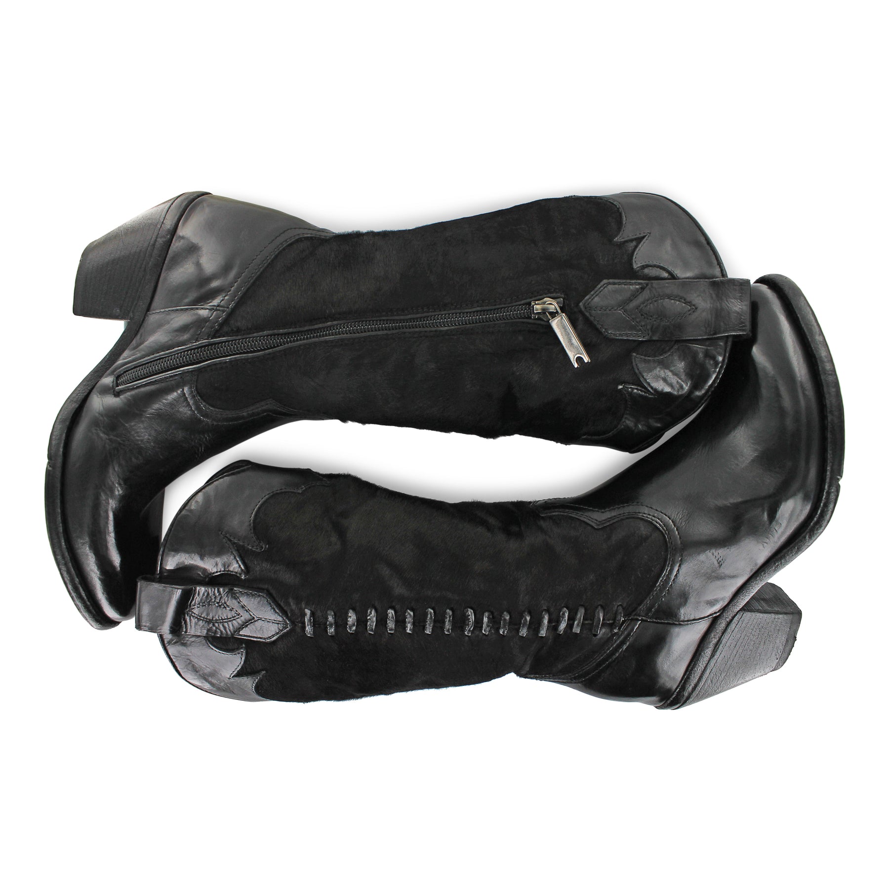 BU10A - Black Cavallino Cowboy