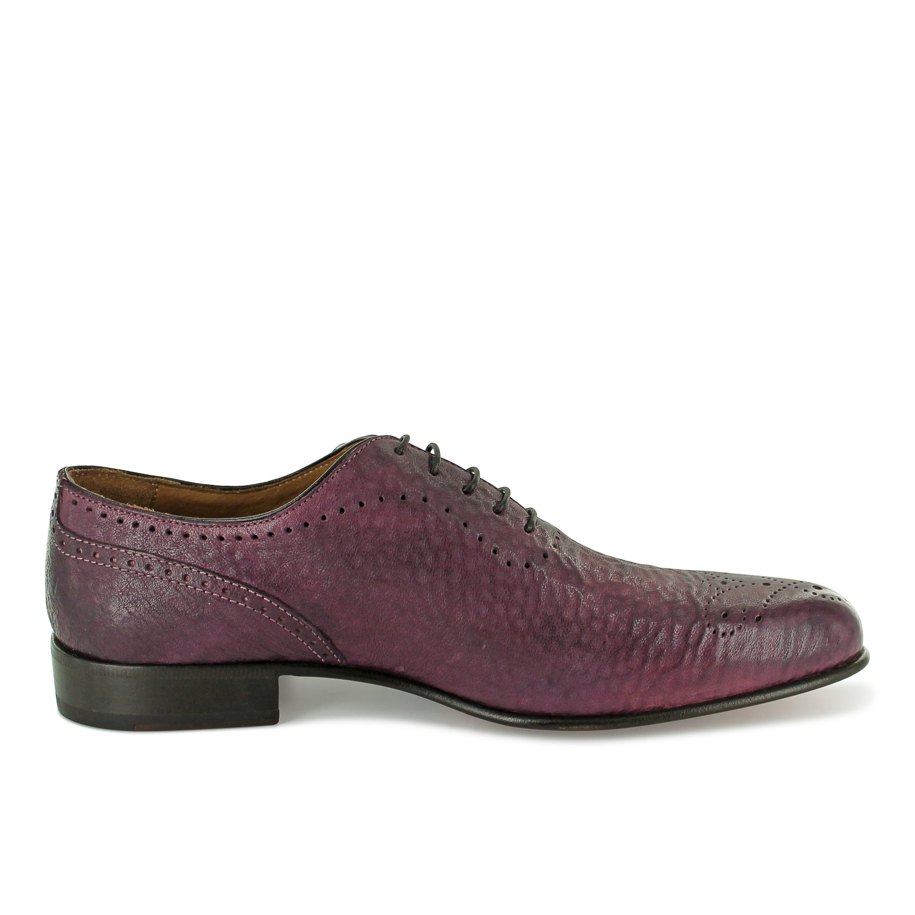 S3532 - Plum Ripple Brogue