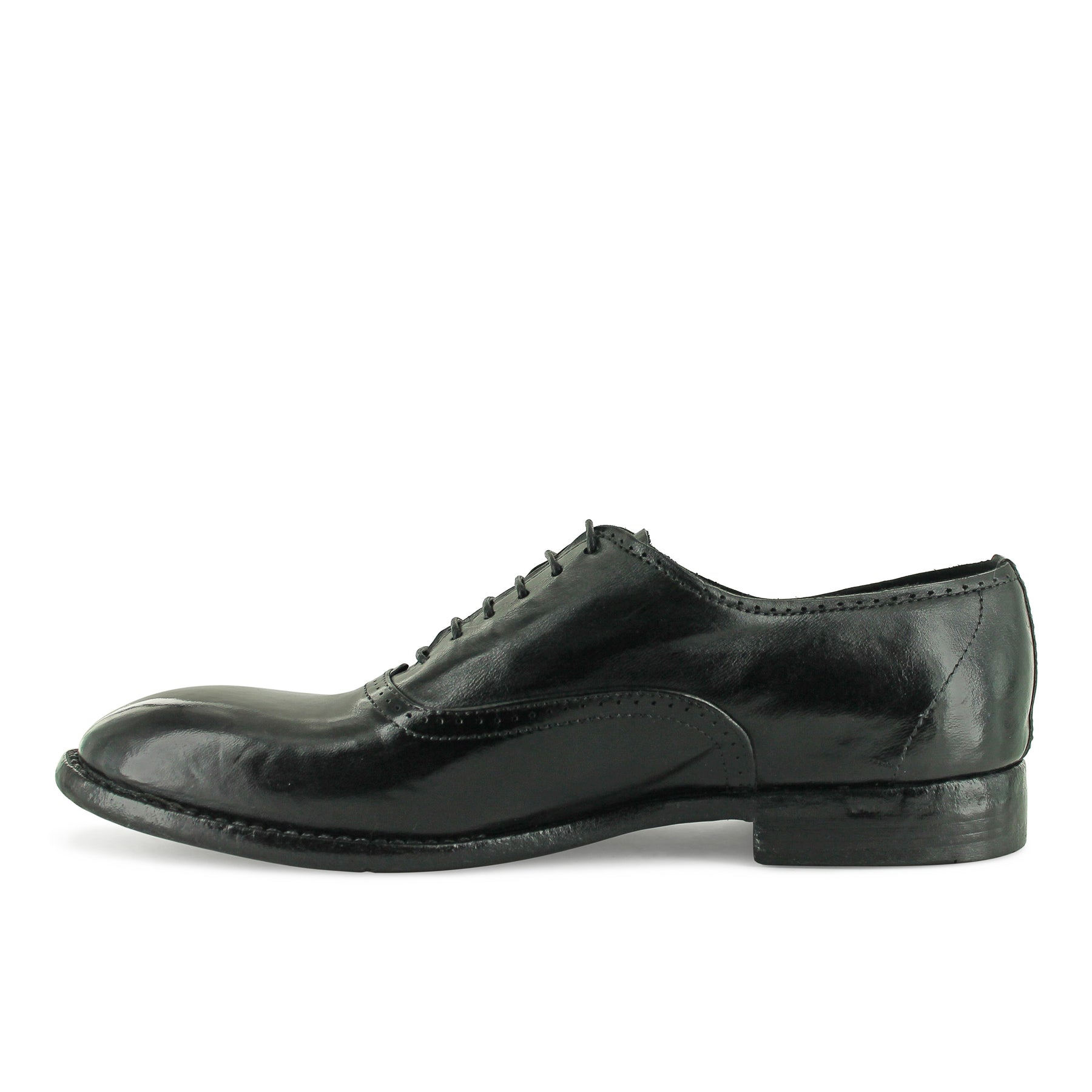 ACOIA - Black Burnish Lace Up