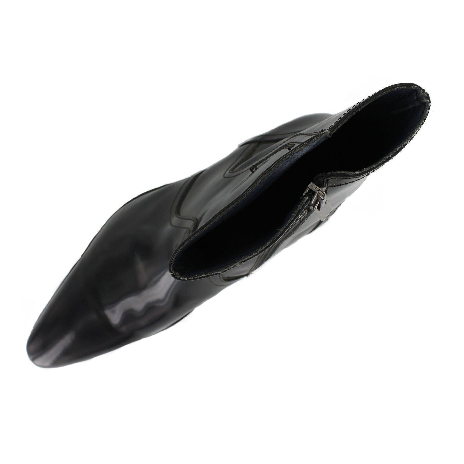1307 - Black Polished Boot