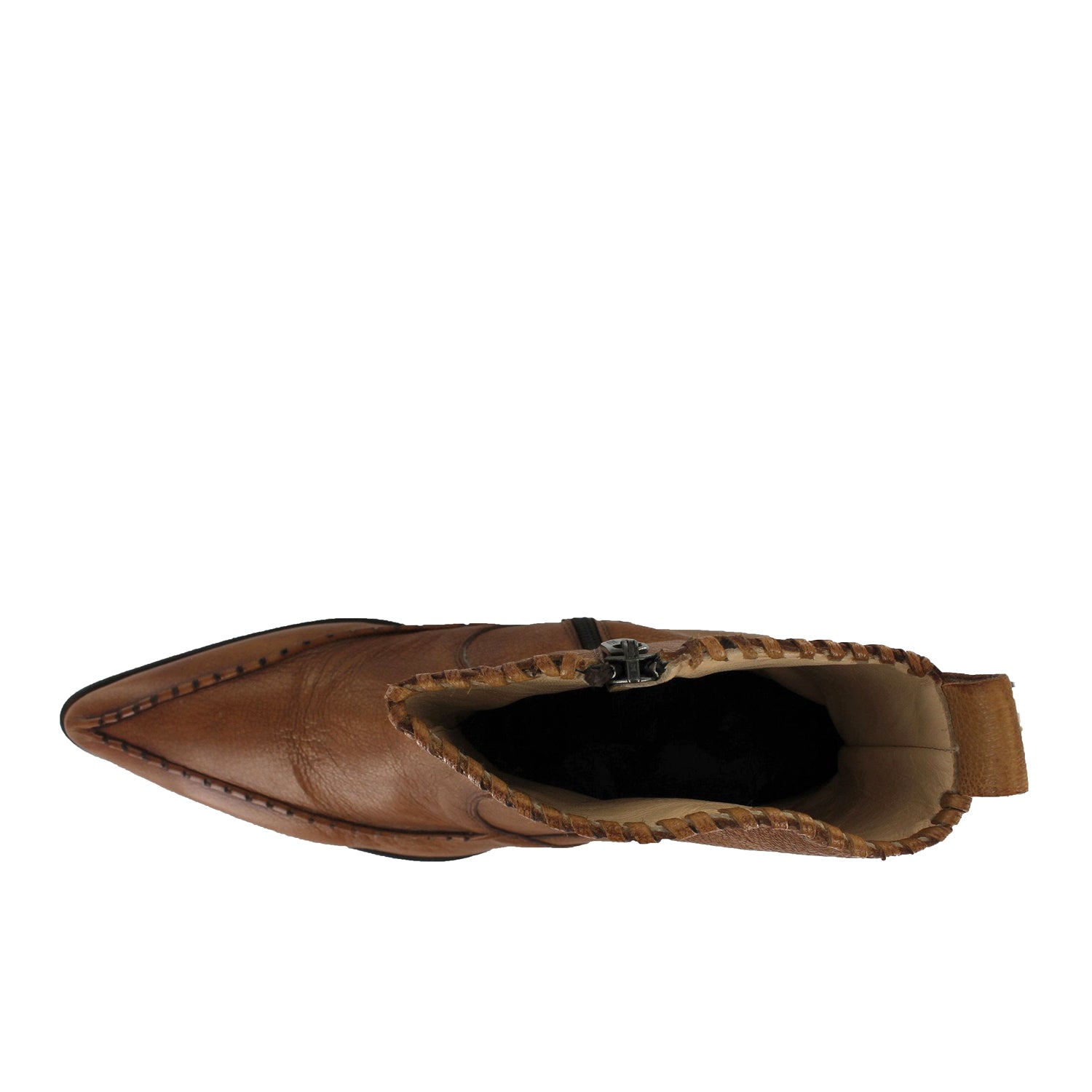 6133 - Caramel Pointed Boot