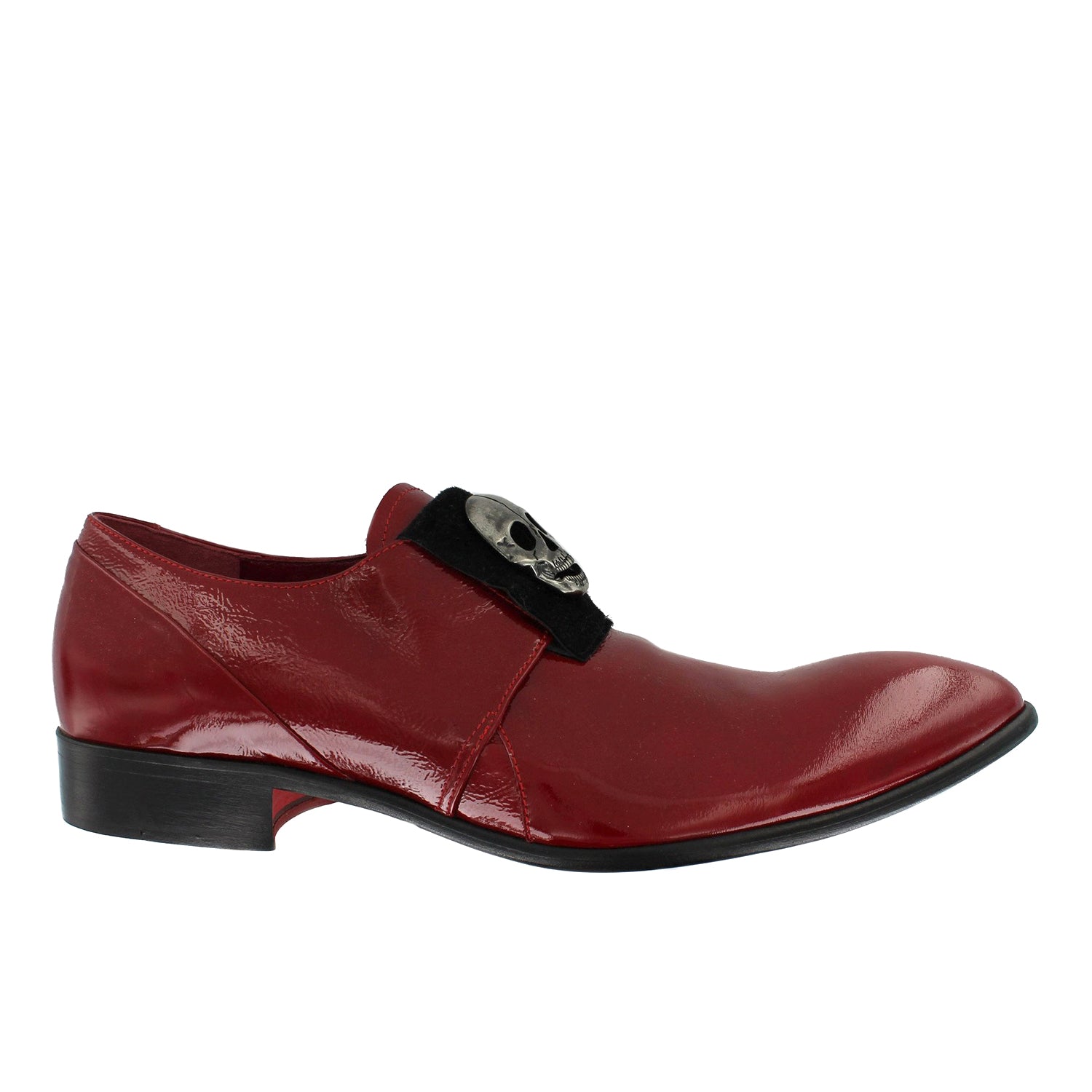 J3305 - Red Skull Slip On