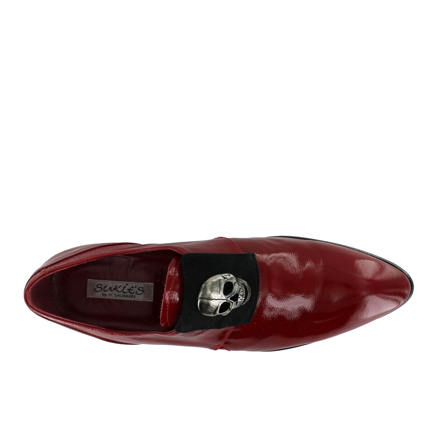 J3305 - Red Skull Slip On
