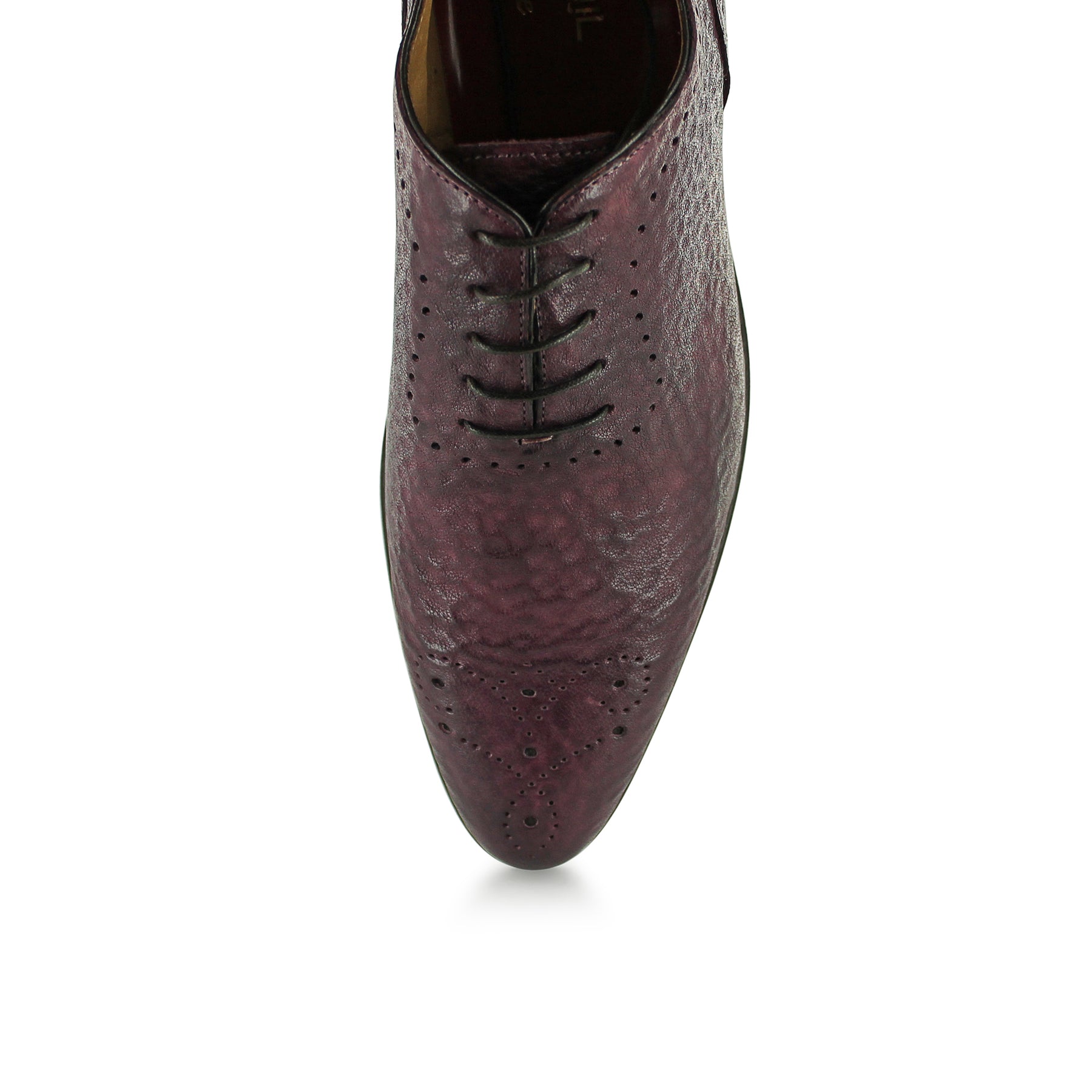 S3532 - Plum Ripple Brogue
