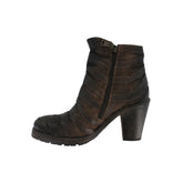 Abby - Rough Dark Brown Oily Leather