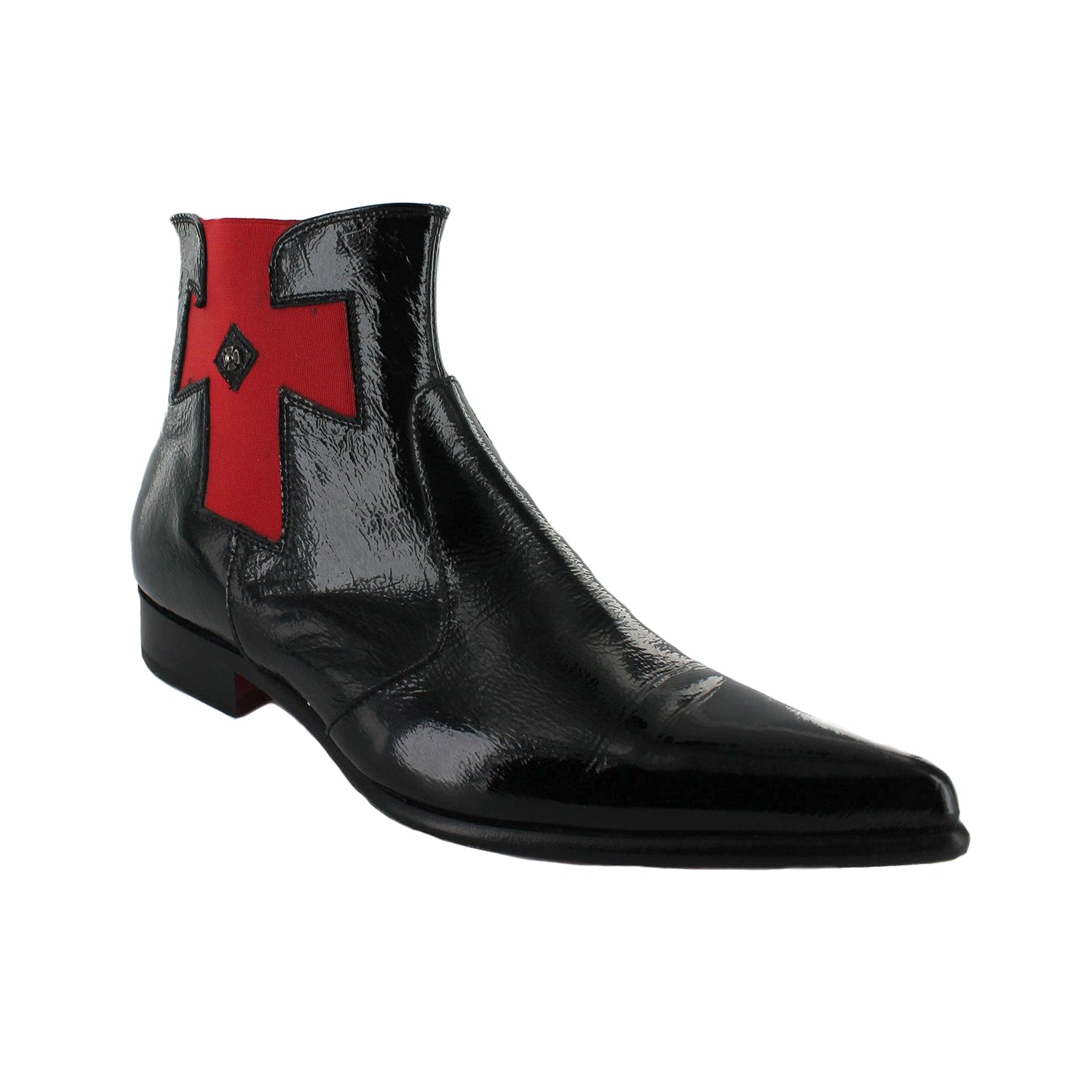 Got 10 - Black Pointed With Red Iron Cross