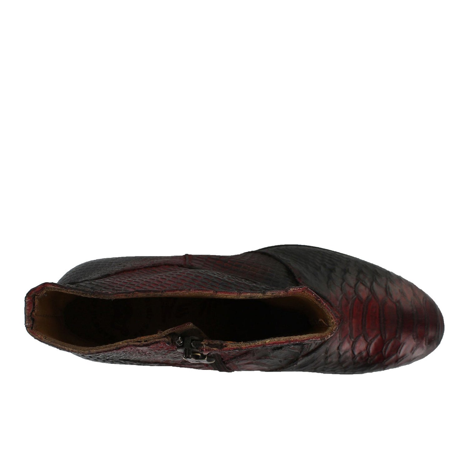 KesiB - Red And Black Snake Skin Print