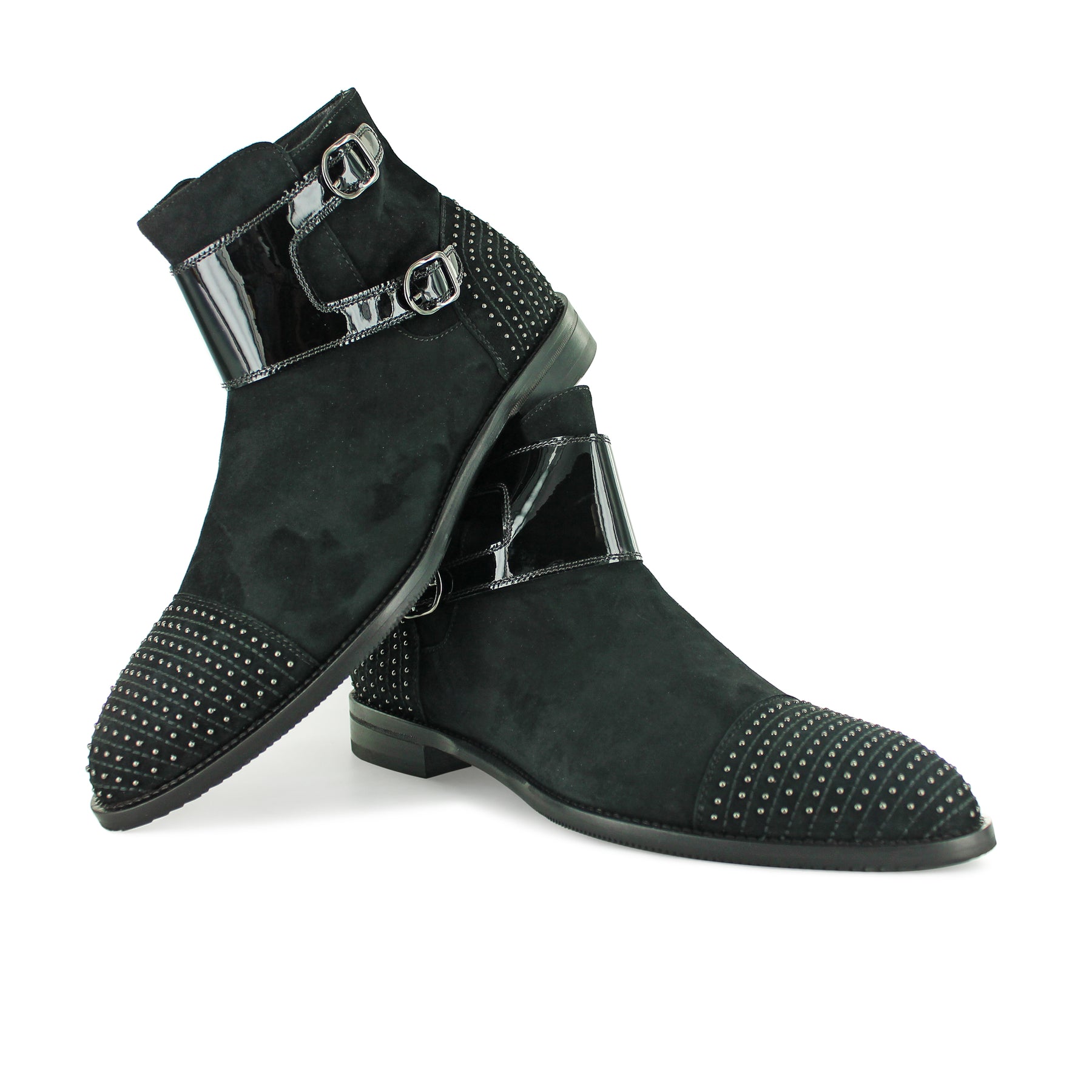 S5806 - Black Double Monk