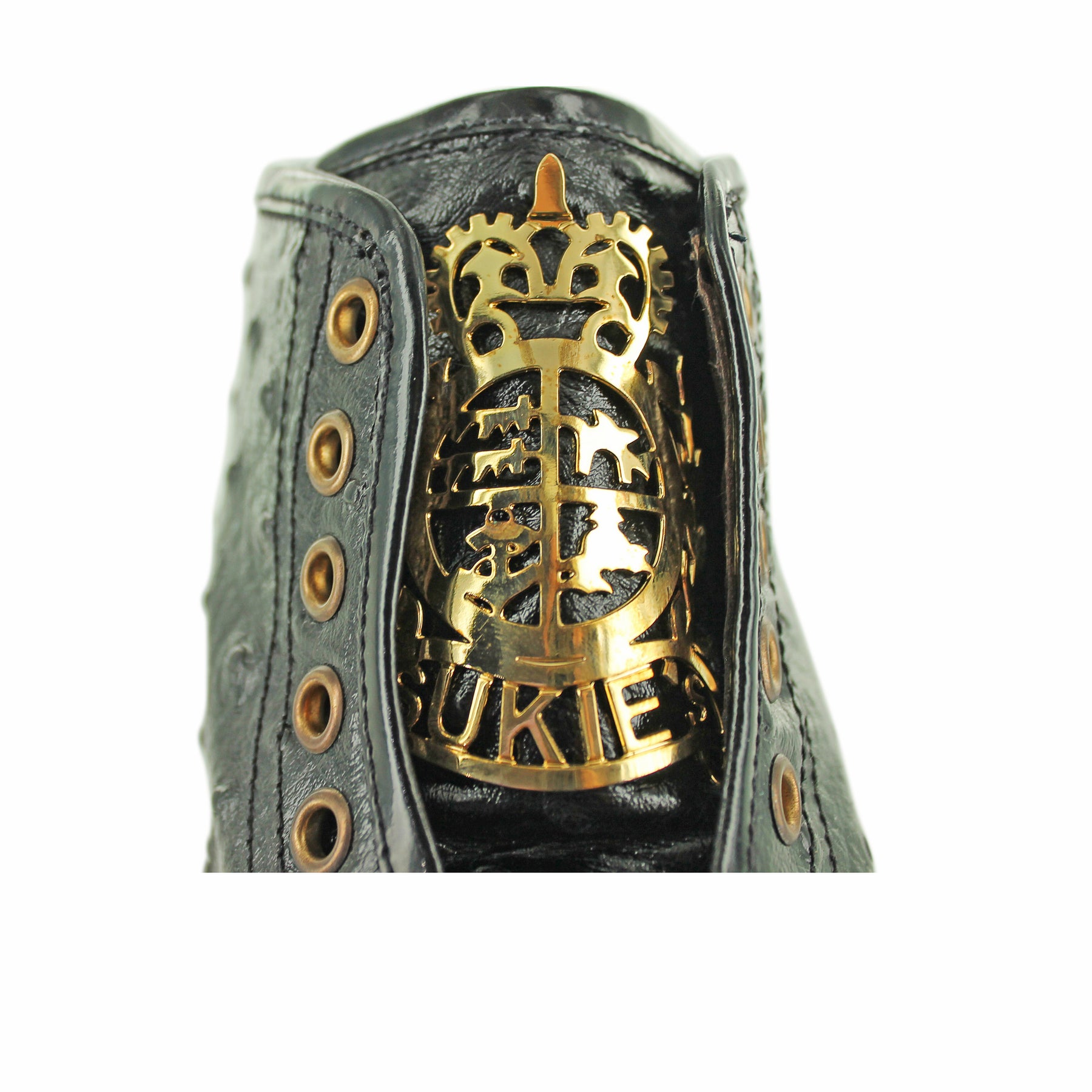 Item Man - Black Ostrich Print