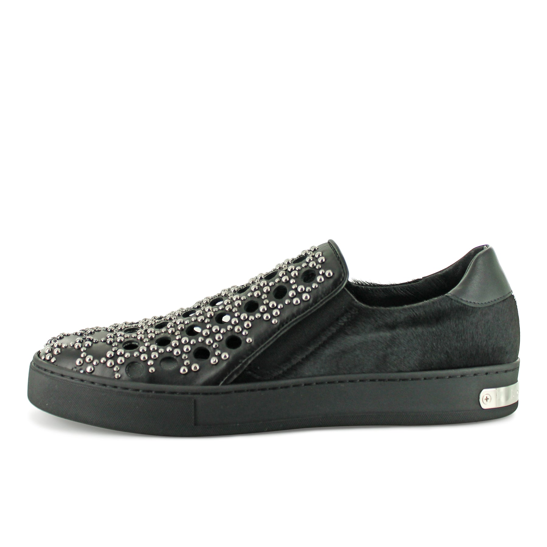LU33816 - Black Studded Cavallino