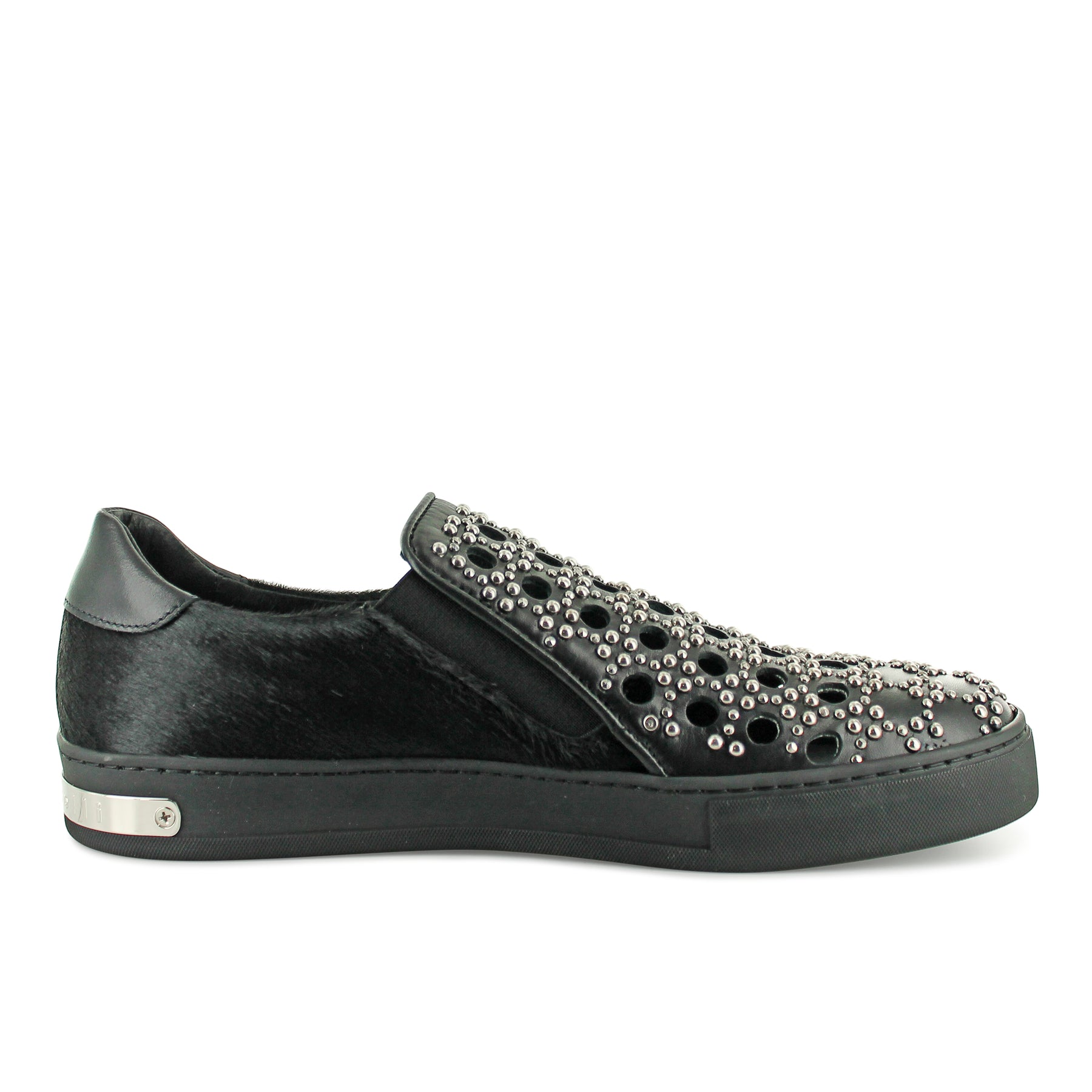LU33816 - Black Studded Cavallino