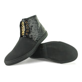 Item Man - Black Ostrich Print