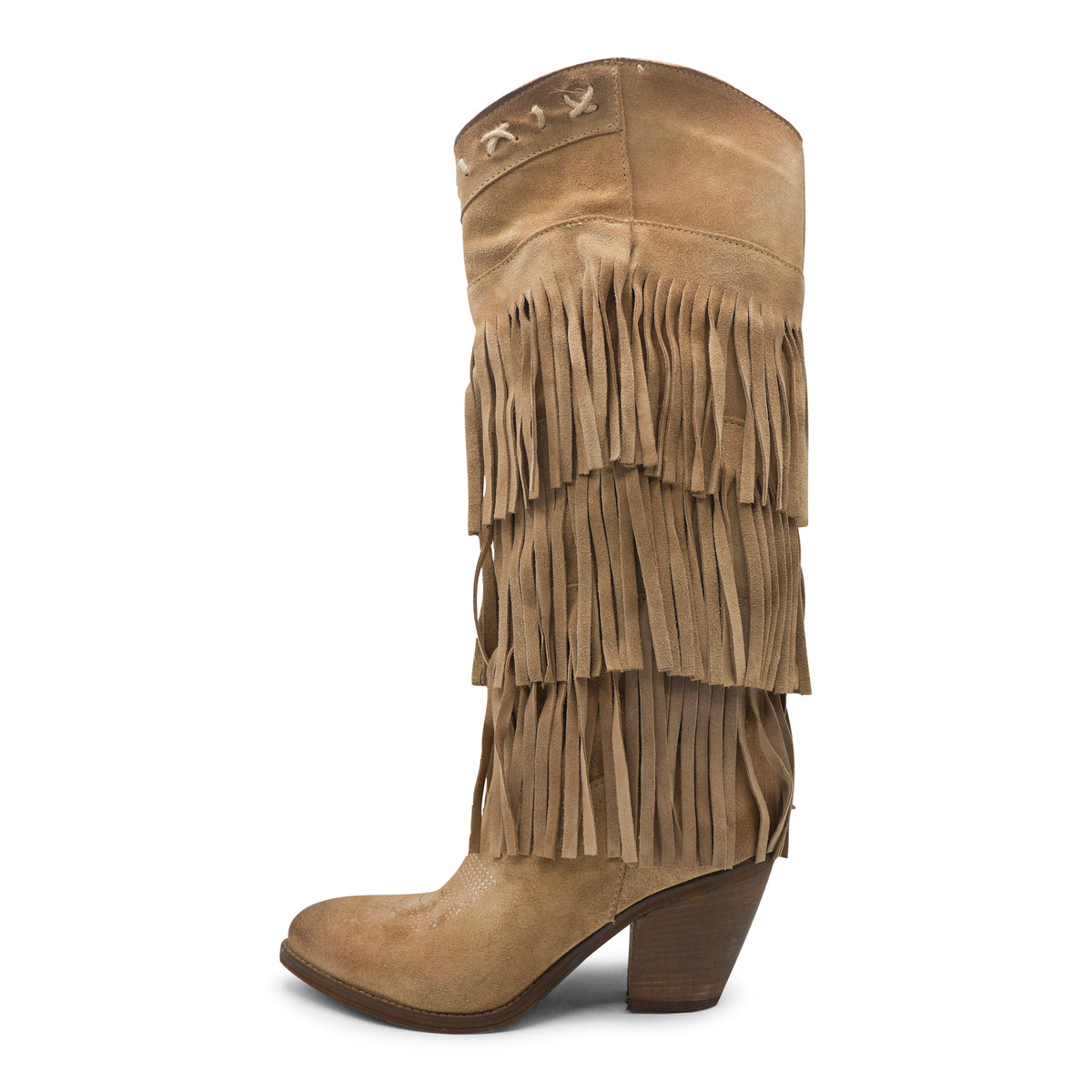 FLOR12 - Seppia Layered Fringe