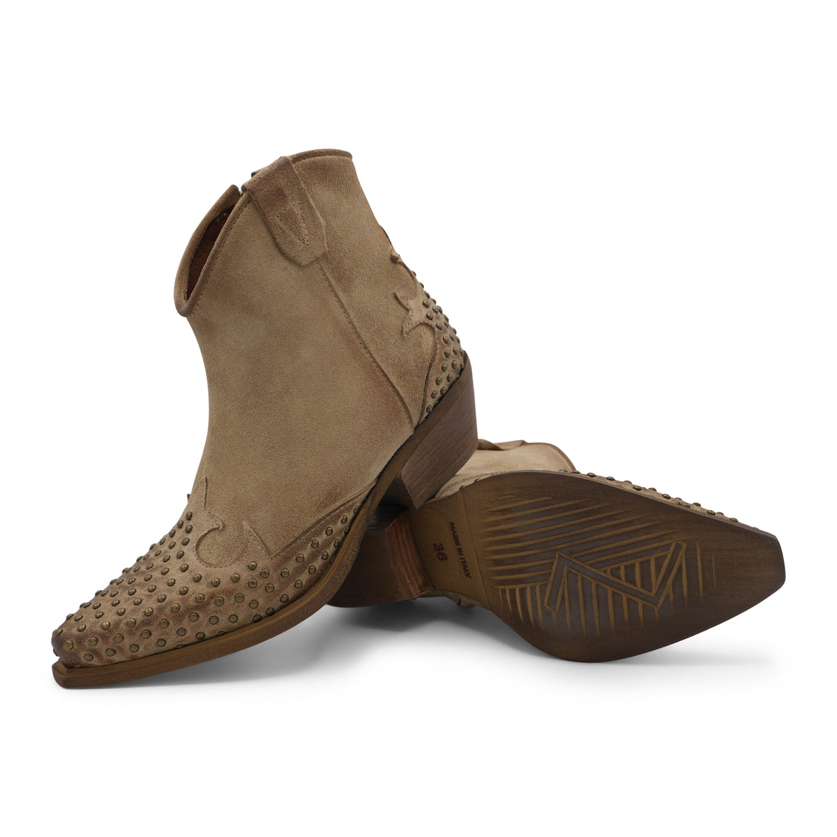 Dakota13 - Beige Suede