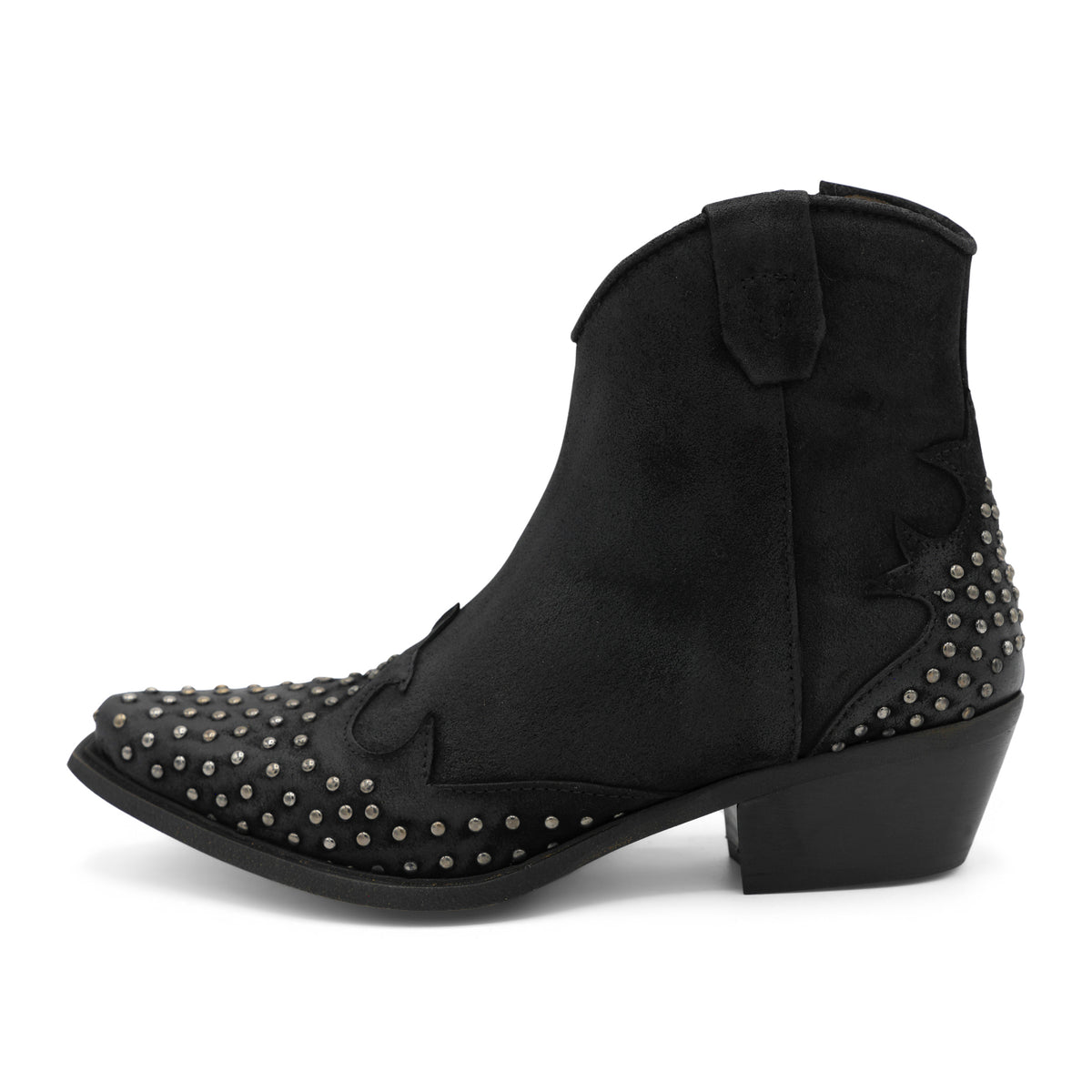 Dakota13 - Black Suede