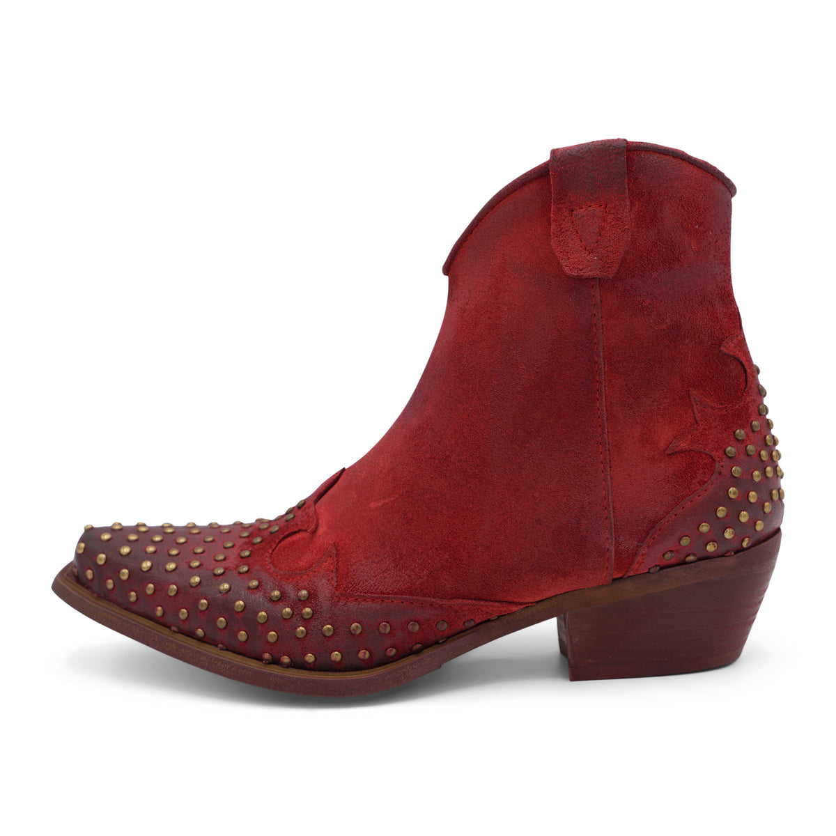 Dakota13 - Red Suede