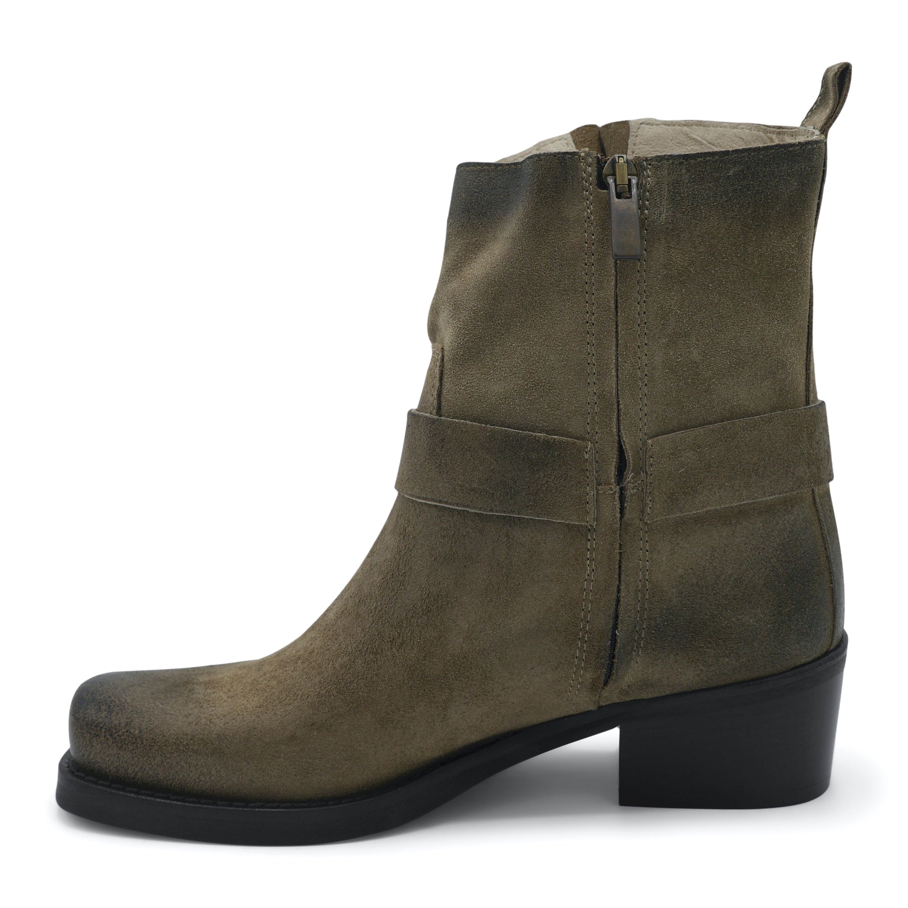 PX826 - Beige Ankle Biker