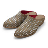 SAONA20C - Barley Suede Rhinestones Sandal