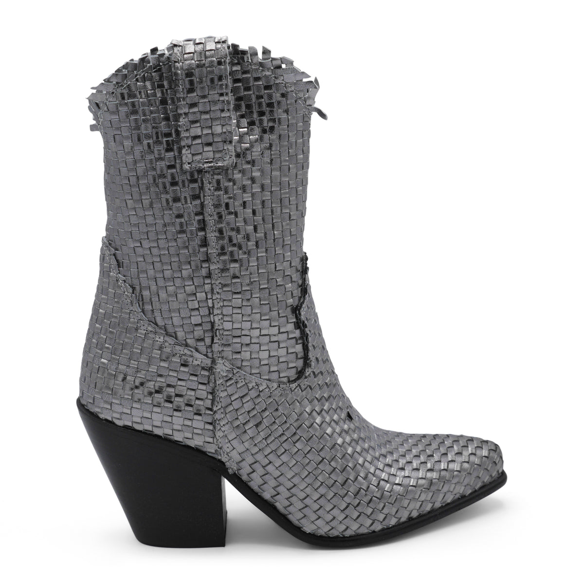 VT353 - Piombo Weave Leather