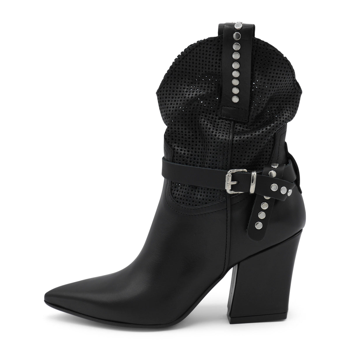 M2726M5- Perforated Western Elegant Ankle