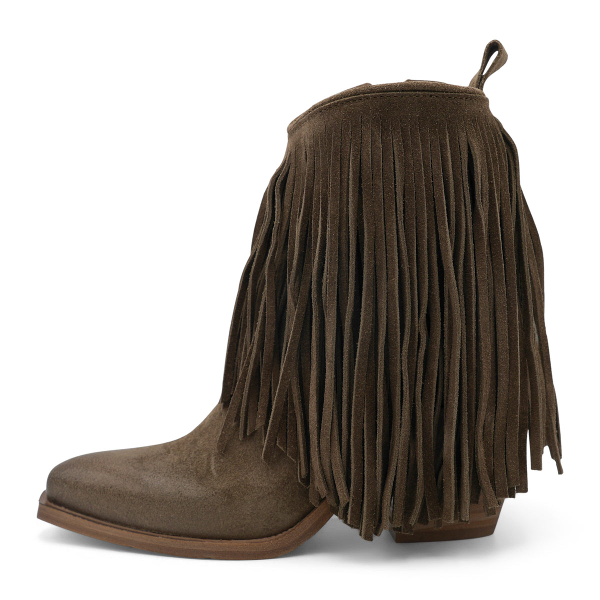 XD2125 - Brown Tassel Ankle